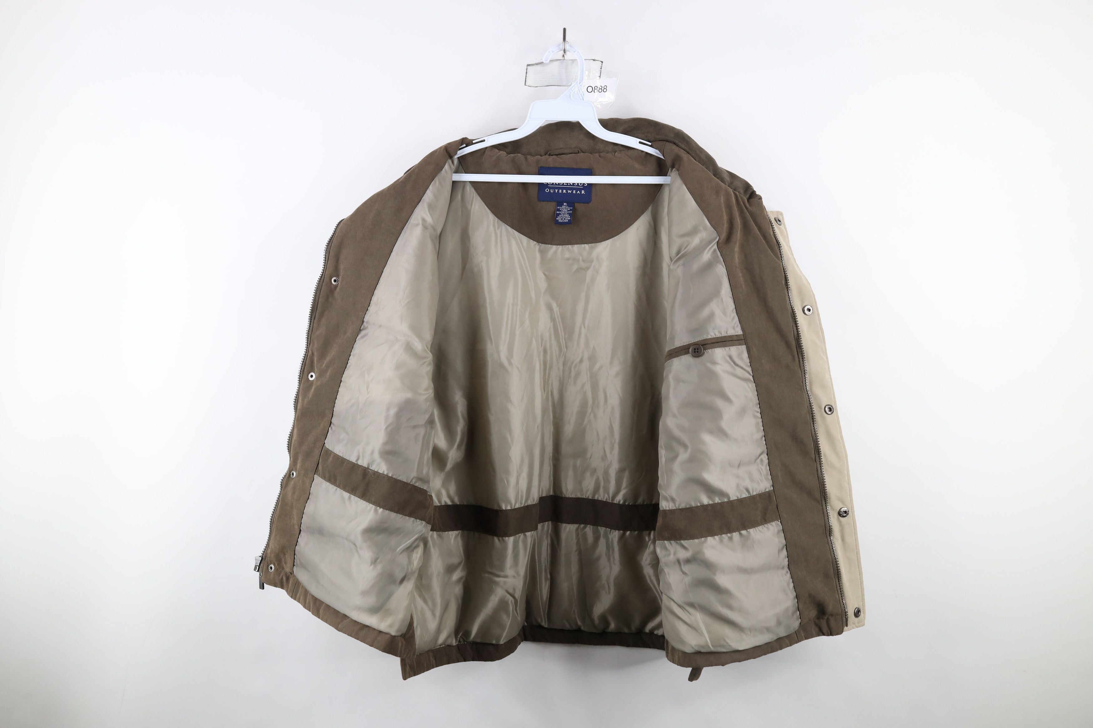 Vintage Vintage Y2K Streetwear Full Zip Puffer Vest Jacket Brown Size US XL / EU 56 / 4 - 8 Thumbnail