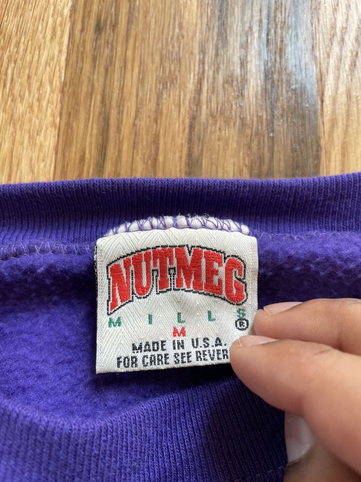 Nutmeg Phoenix Suns Nutmeg Mills Vintage 90s NBA Space Sweatshirt M Size US M / EU 48-50 / 2 - 4 Thumbnail