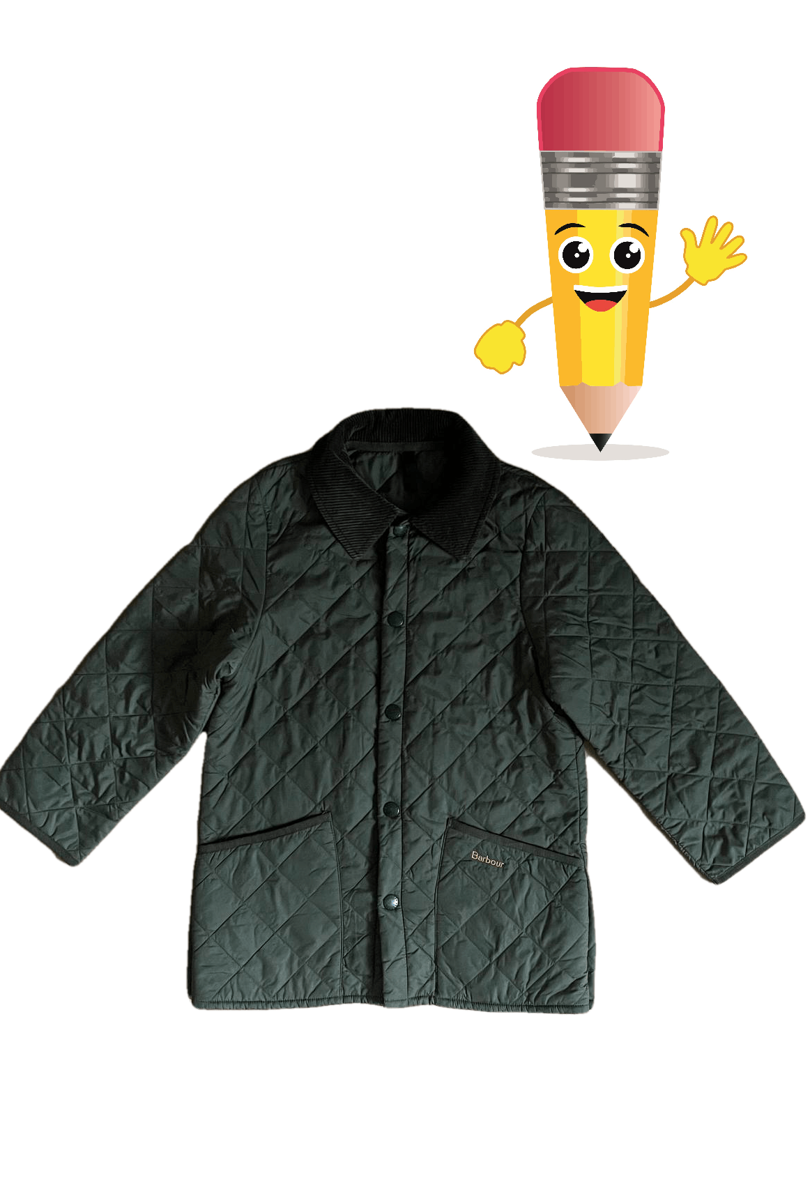 Barbour × Vintage Quilted Bomber Jacket Barbour Size YM Size S / US 4 / IT 40 - 1 Thumbnail