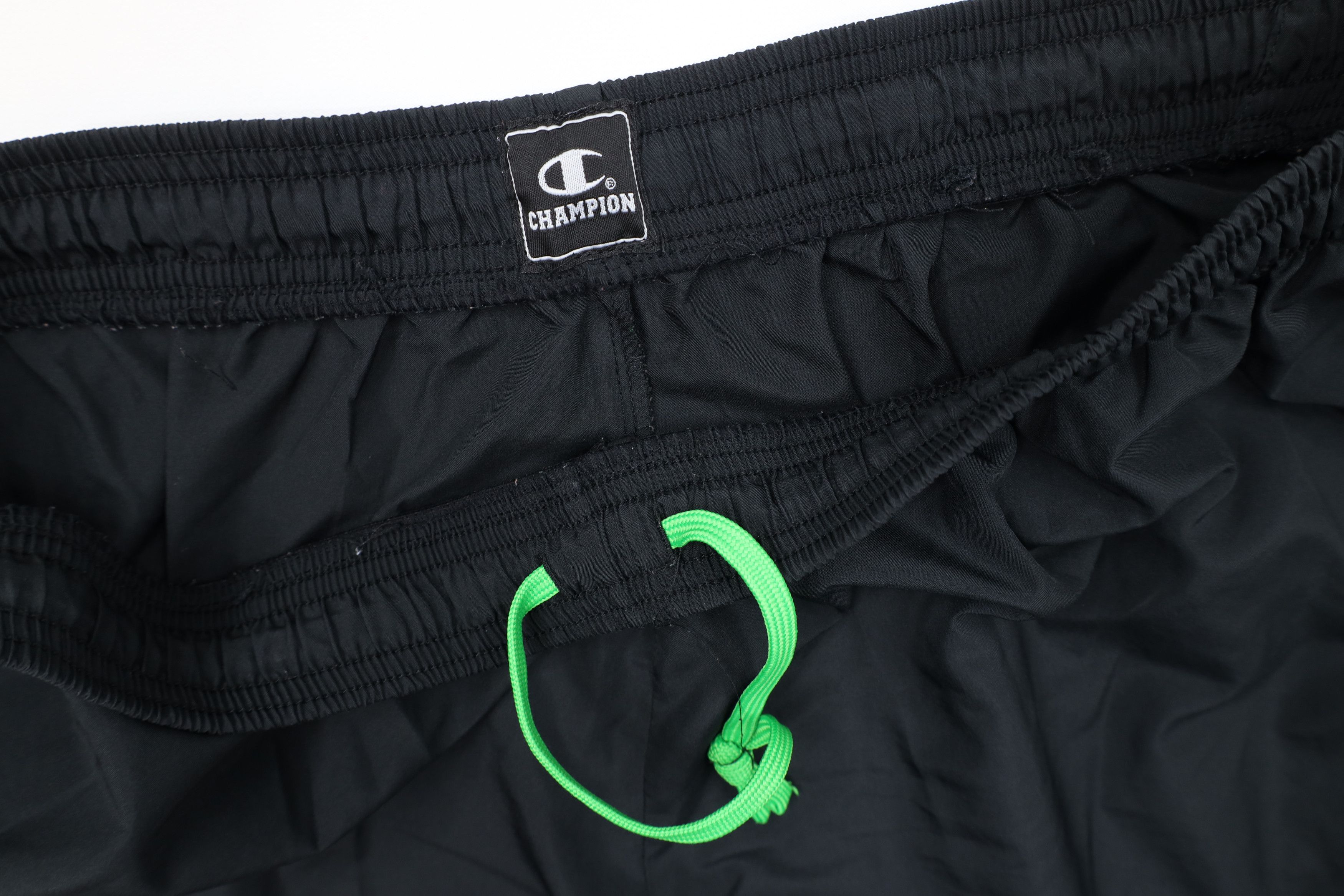 Champion Vintage 90s Y2K Champion Running Jogging Soccer Shorts Black Size US 36 / EU 52 - 8 Thumbnail