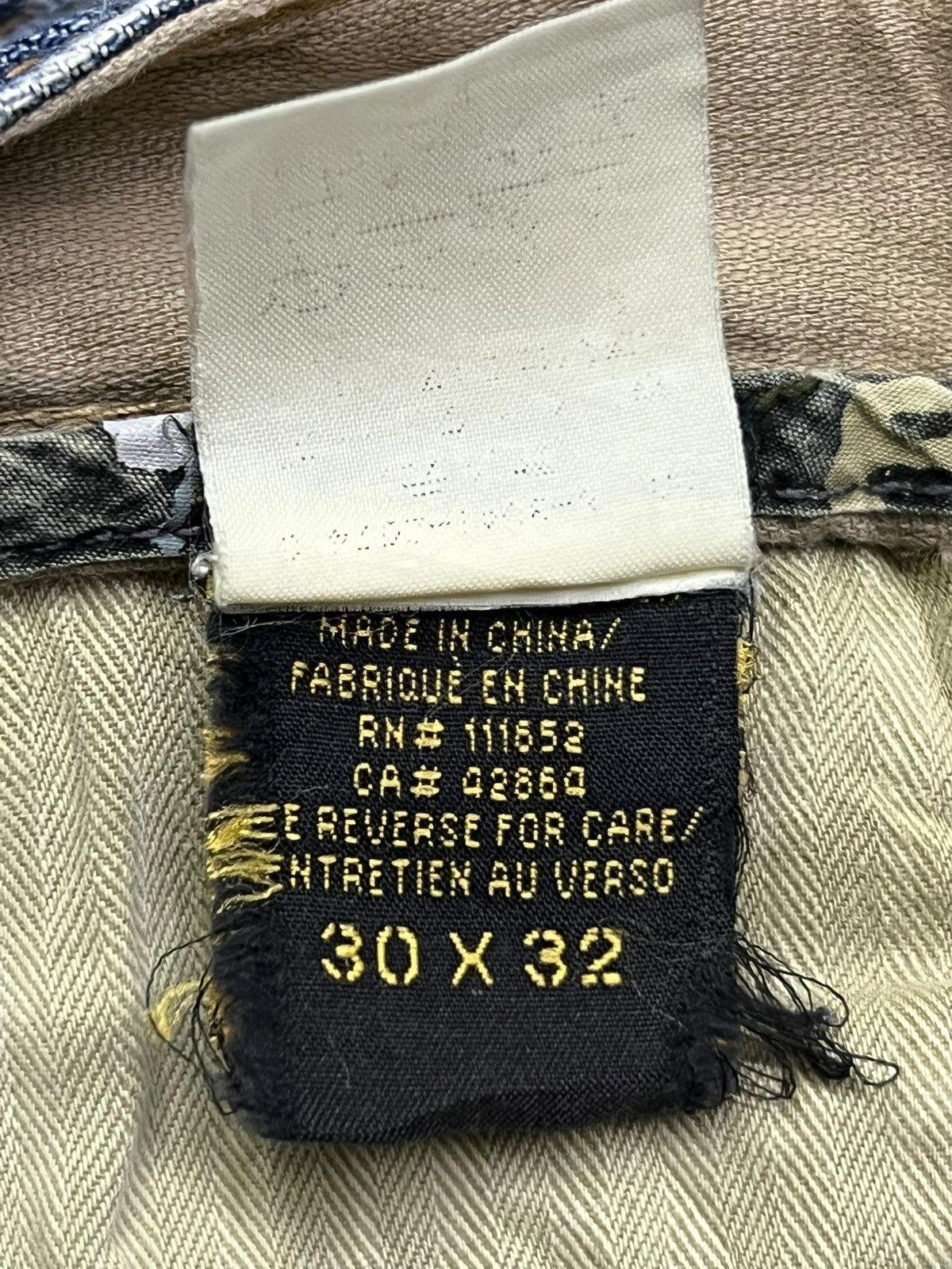 Japanese Brand Vintage Z-Brand - Faded Wash, Distressed Denim Size US 32 / EU 48 - 14 Thumbnail