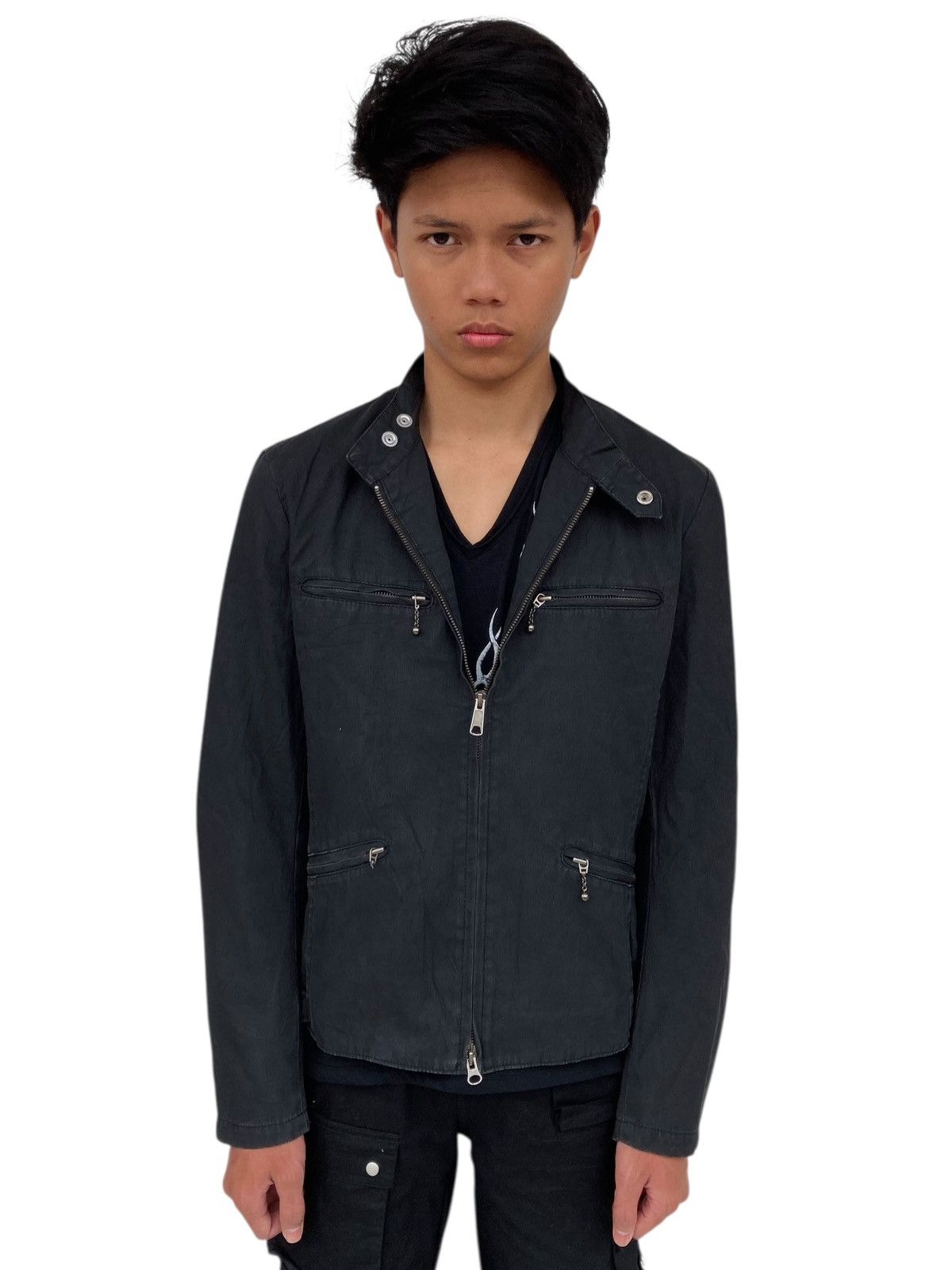 14th Addiction 2000s Takeo Kikuchi - Vkei Style Rider Jacket Size US M / EU 48-50 / 2 - 5 Thumbnail
