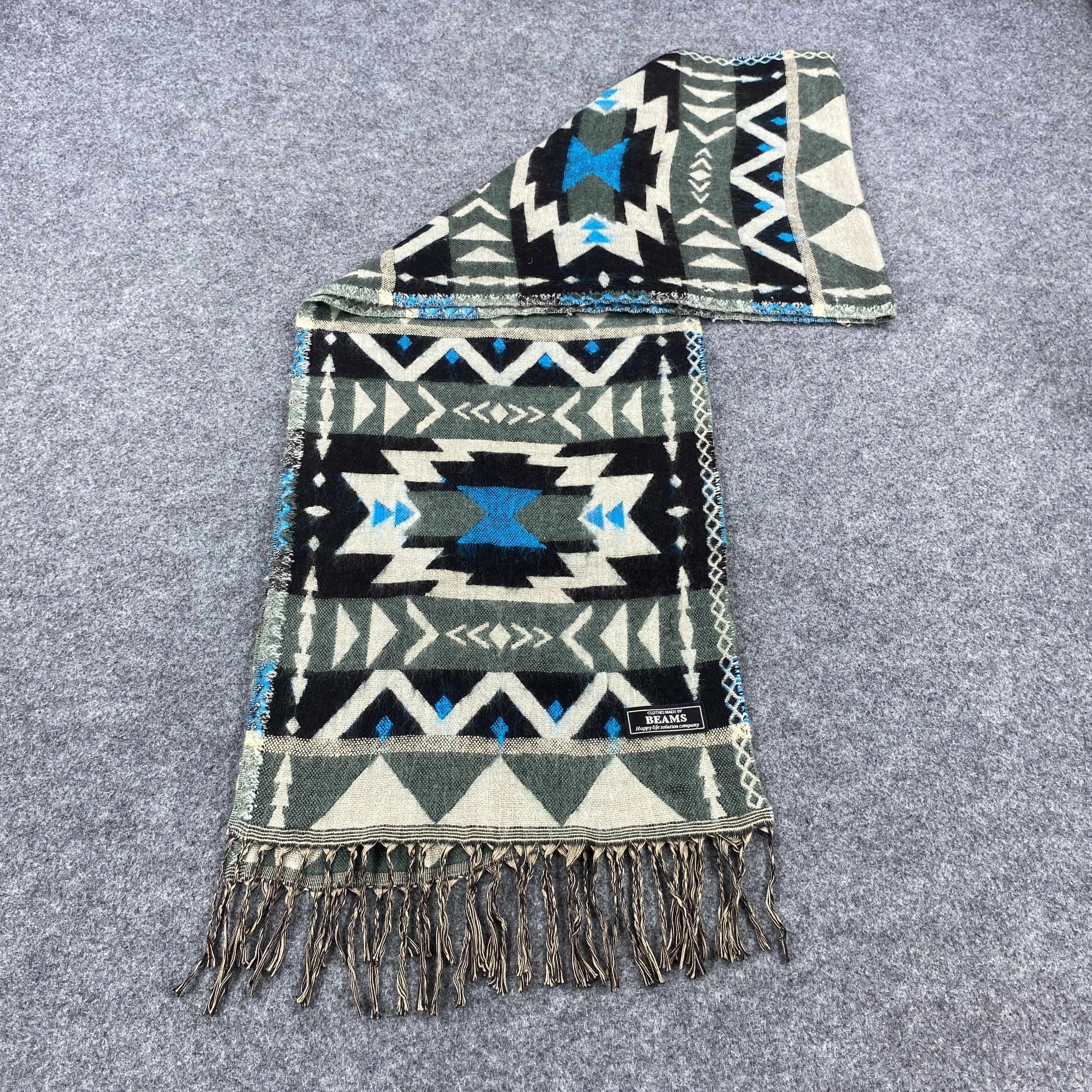 Beams Plus × Vintage Beams Plus Scarf # Muffler # Neckwear # D682 Size ONE SIZE - 7 Thumbnail