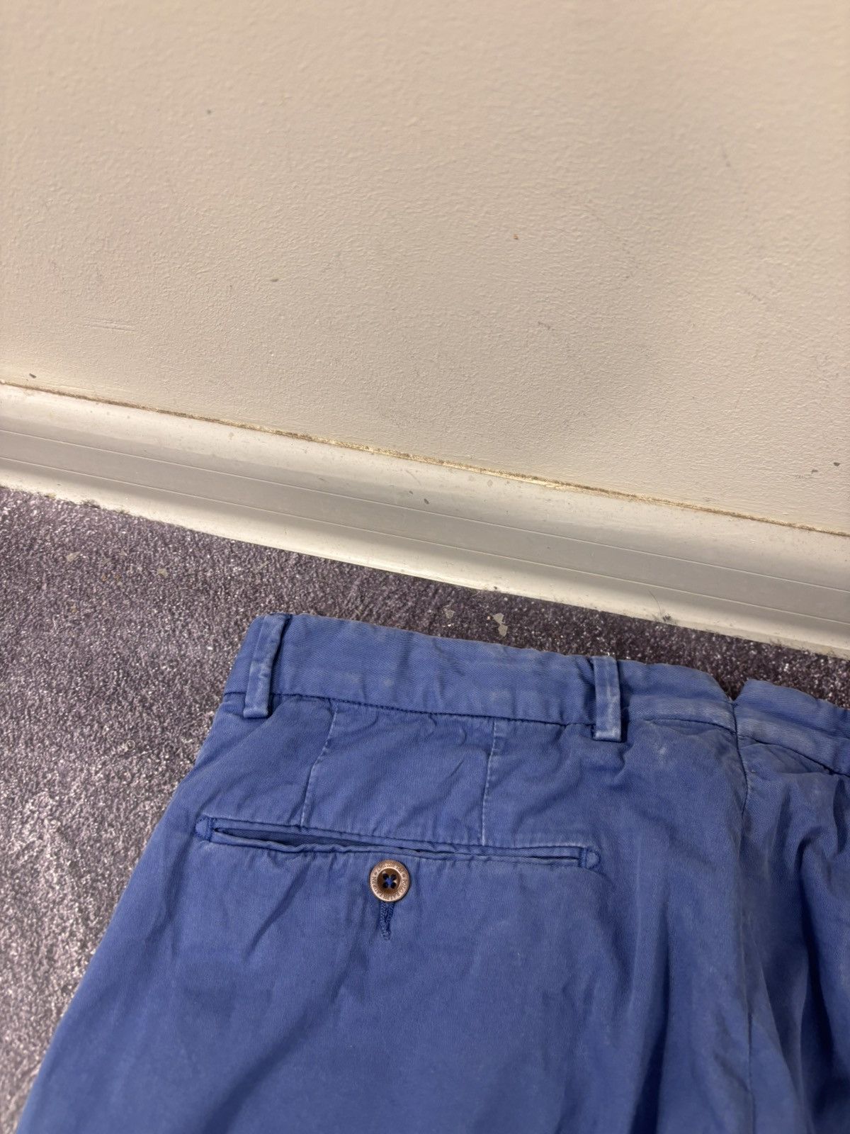 Polo Ralph Lauren Polo Ralph Lauren Men’s Blue Stretch Chino Pants Trousers Size US 31 - 19 Thumbnail