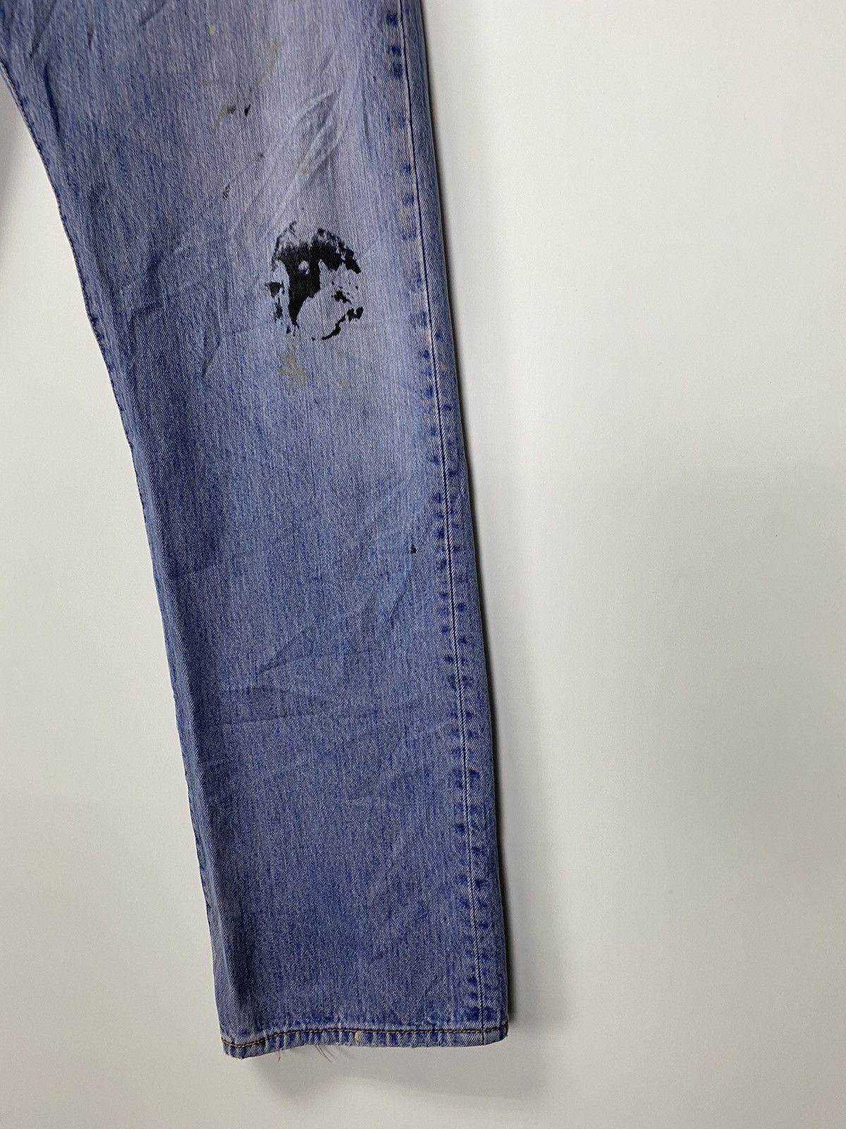 Levi's Vintage Levi’s 502 Distress Jeans Size US 40 / EU 56 - 6 Thumbnail