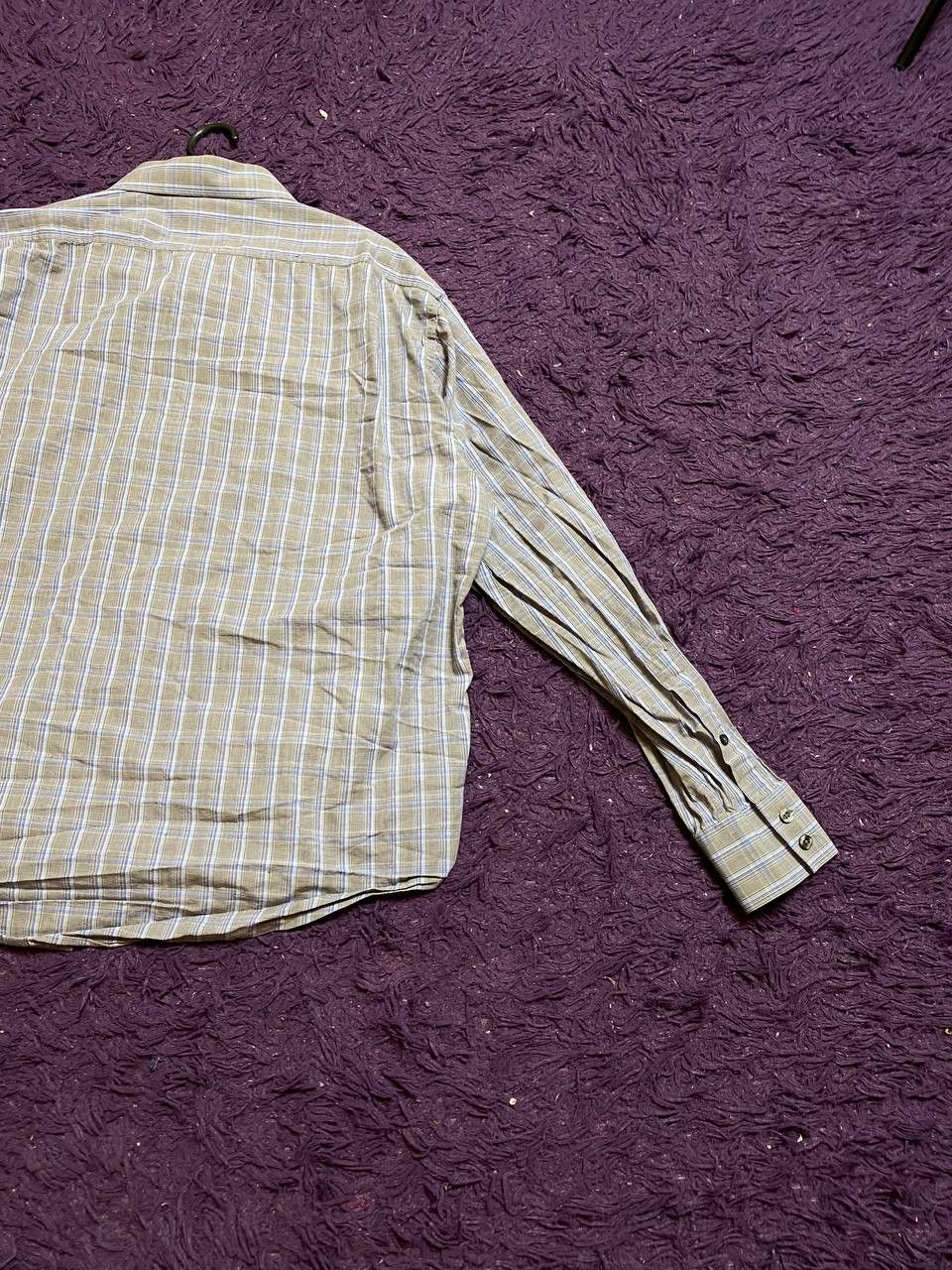 Yves Saint Laurent Y2K gray print shirt Yves Saint Laurent luxury Vintage Size US XL / EU 56 / 4 - 16 Thumbnail