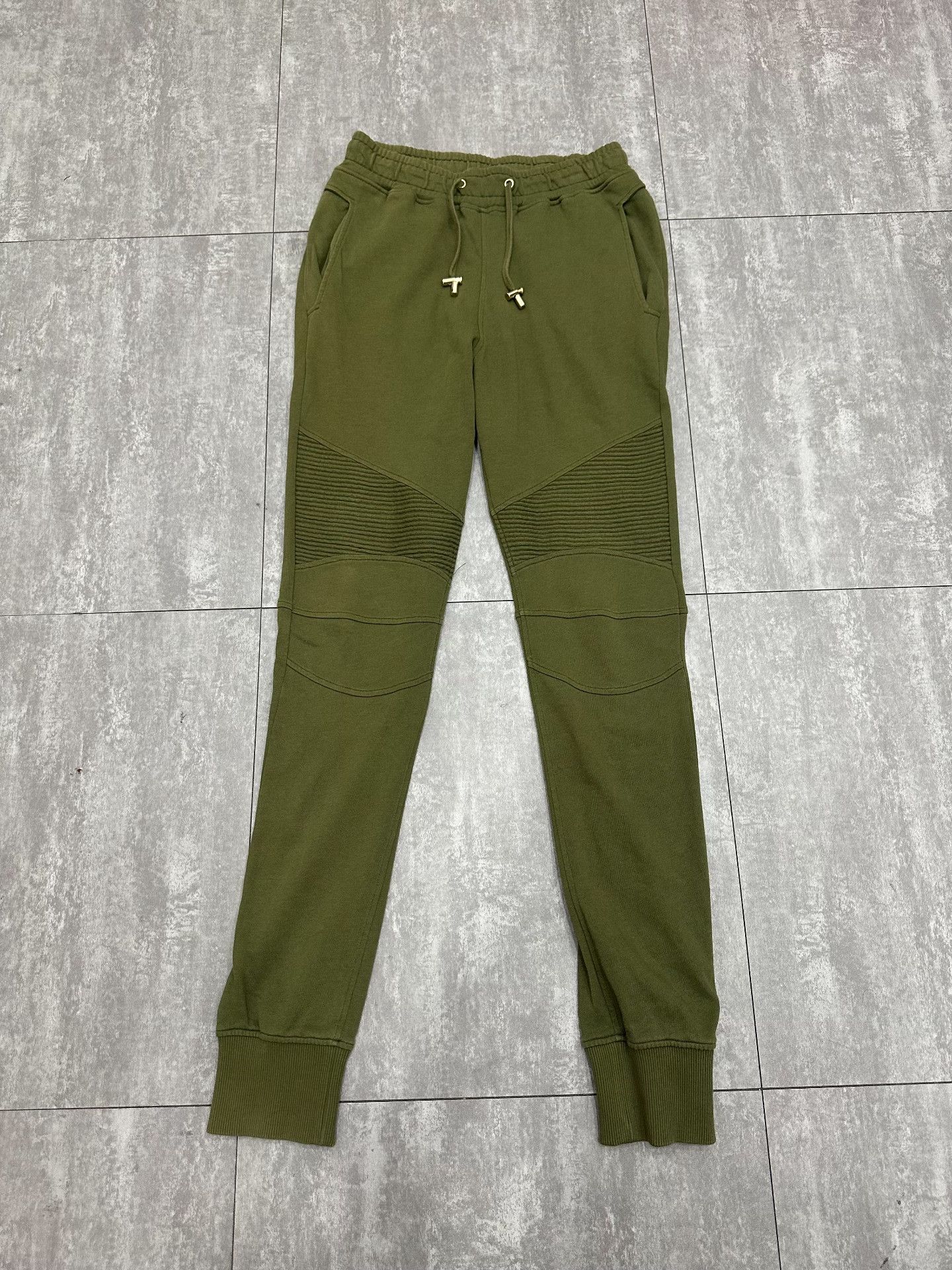 Balmain Balmain Casual Green Casual Pants 30 Men Size US 30 / EU 46 - 1 Thumbnail