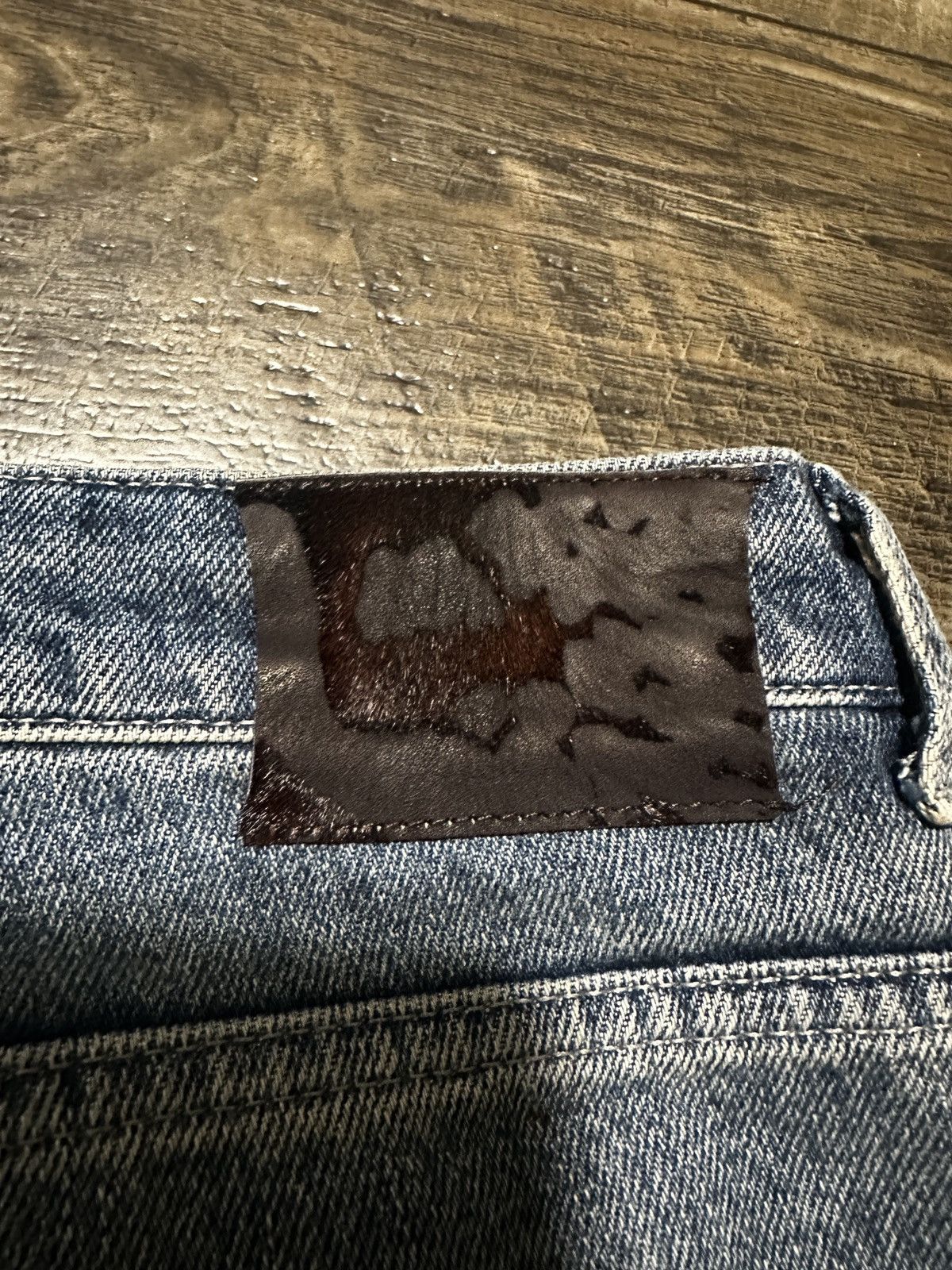 Pearled Ivory Pearled Ivory Jeans Light Wash Indigo Size US 38 / EU 54 - 4 Thumbnail