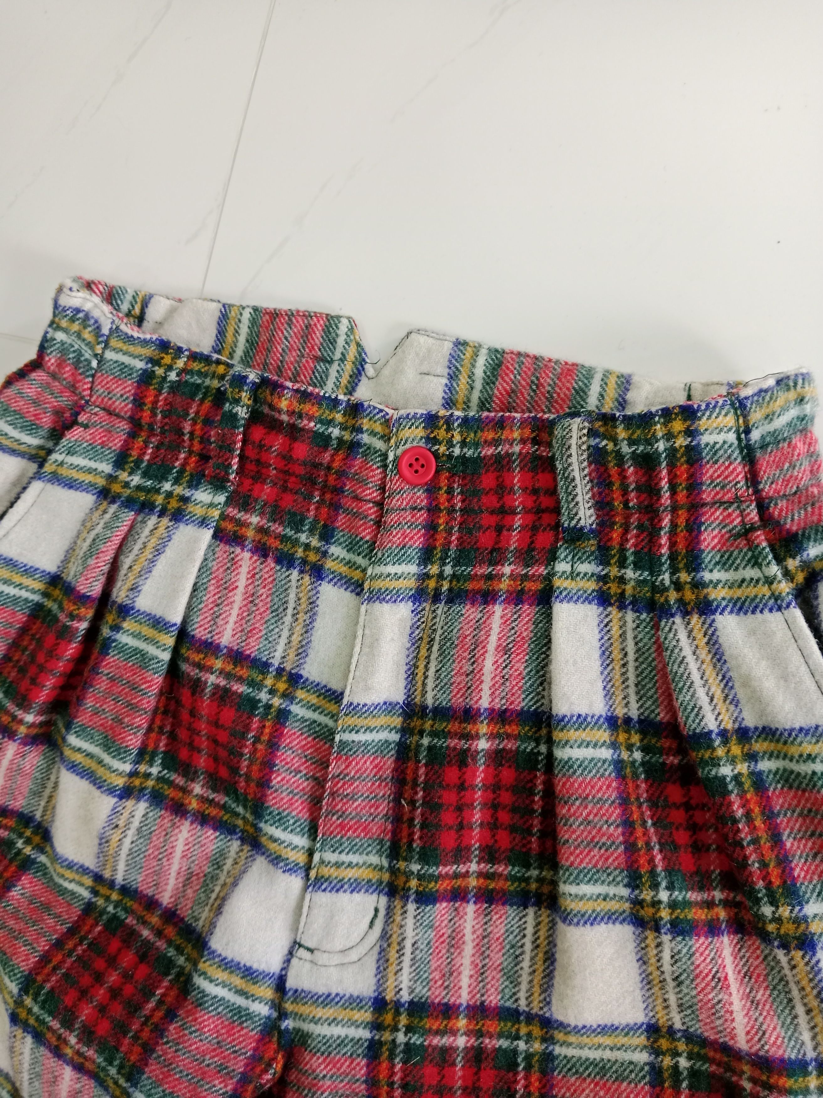 Japanese Brand Vintage Japanese Brand Wool Pants Checkered Style Size 27" / US 4 / IT 40 - 8 Thumbnail
