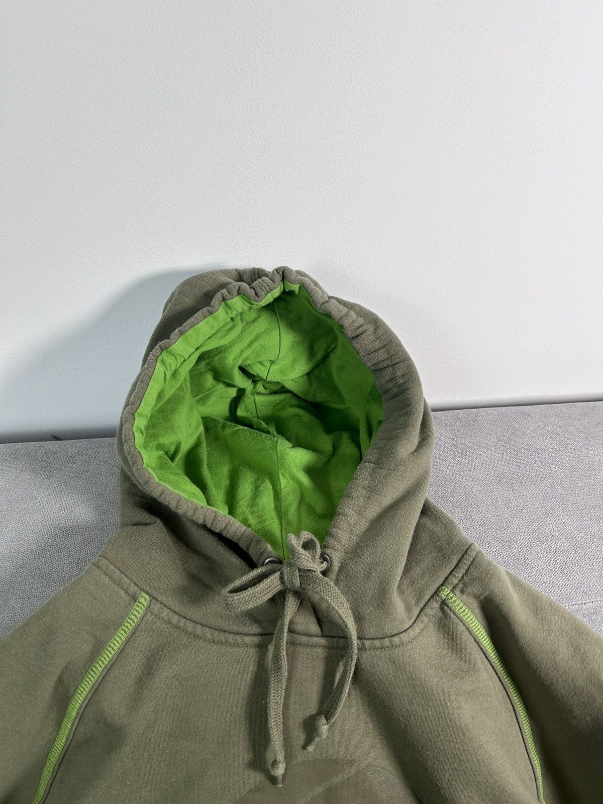 Umbro × Vintage Umbro black drill baggy vintage hoodie Size US M / EU 48-50 / 2 - 5 Thumbnail