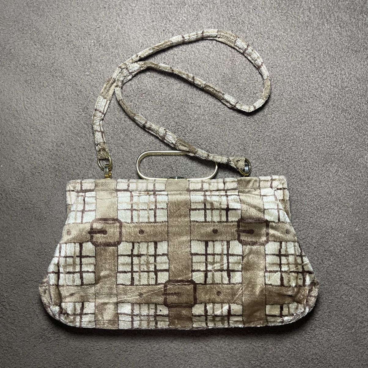 Roberta di Camerino × Vintage OFFER‼️Vintage 1970s Roberta di Camerino Velvet Handbag Size ONE SIZE - 2 Thumbnail