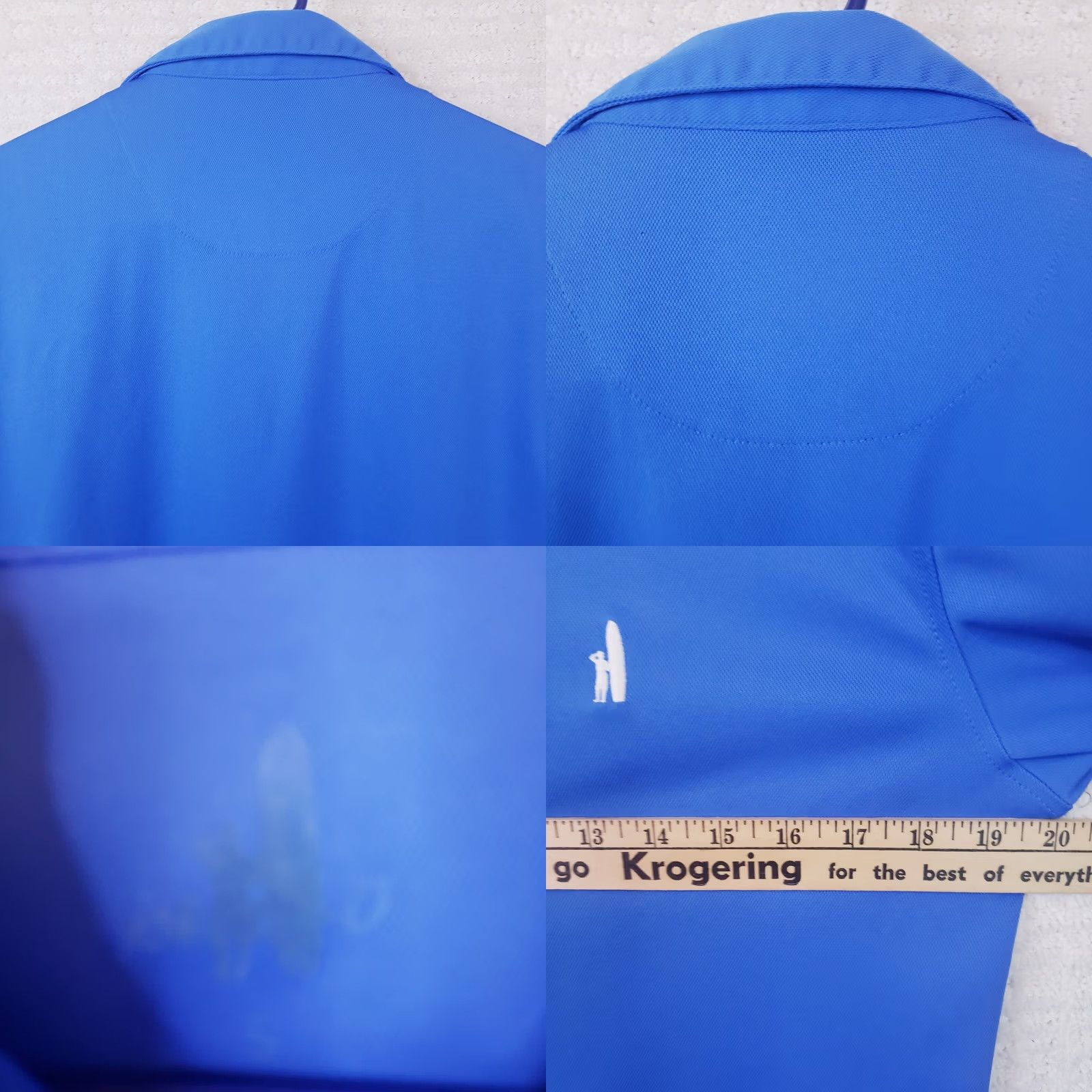 johnnie-O johnnie-O Polo Shirt Men's Size S Blue Golf Casual Stretch Short Sleeve Surfer Size US S / EU 44-46 / 1 - 8 Thumbnail