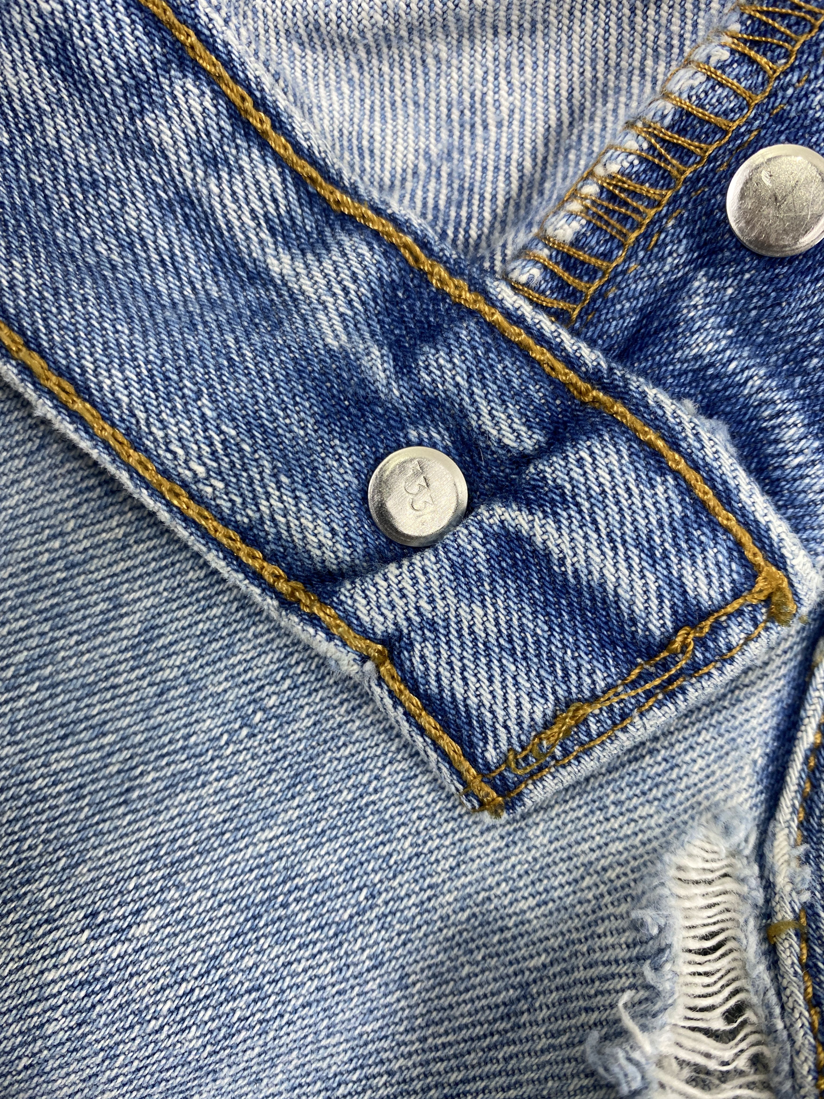 Levi's 90's Light Blue Vintage Levi's 501 Jeans 37x29 Denim -JN2428 Size US 37 - 6 Thumbnail