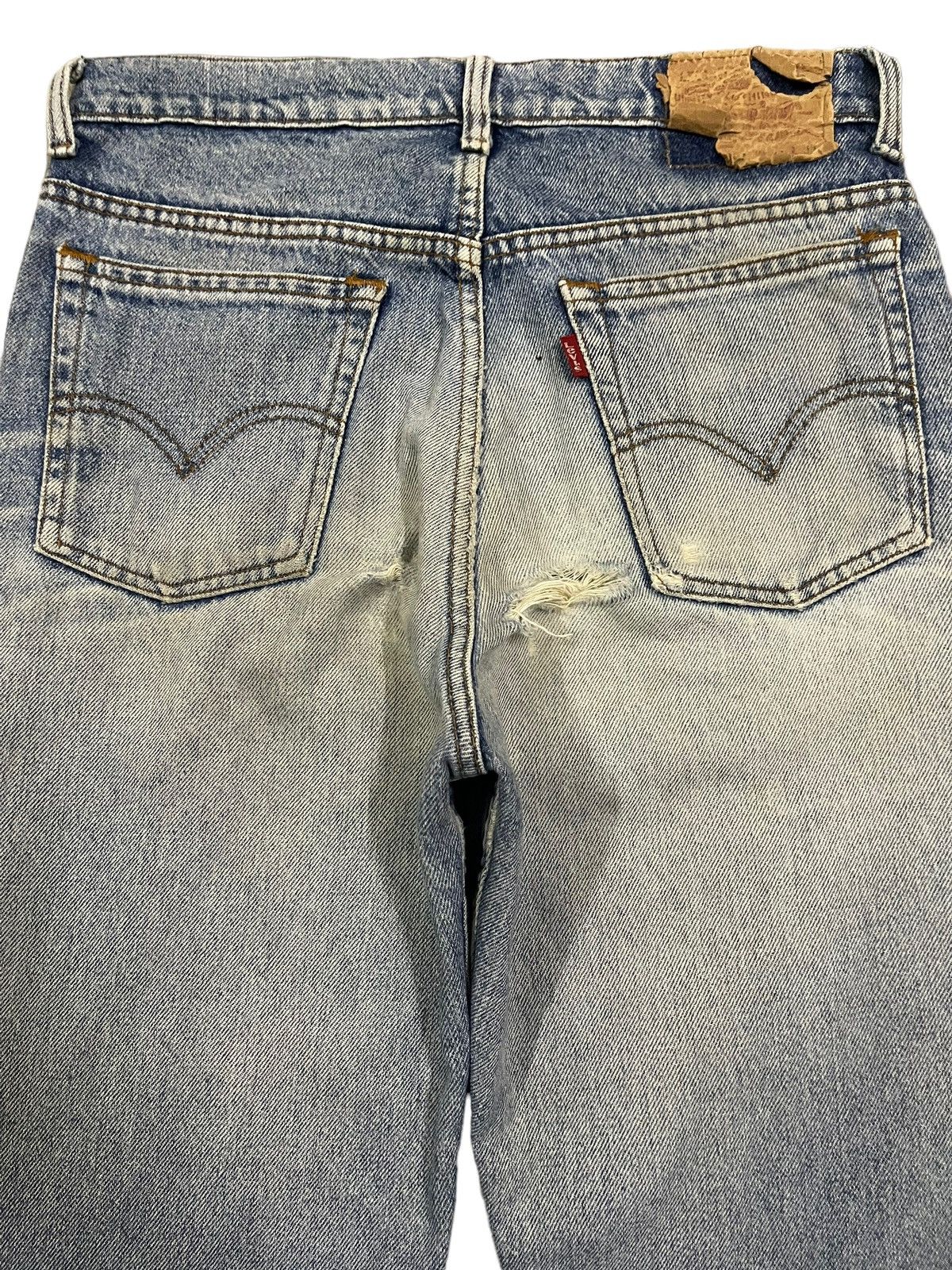 Levi's Vintage 90s Levis 501 Classic Blue Washed Style Jeans Size US 29 - 4 Thumbnail