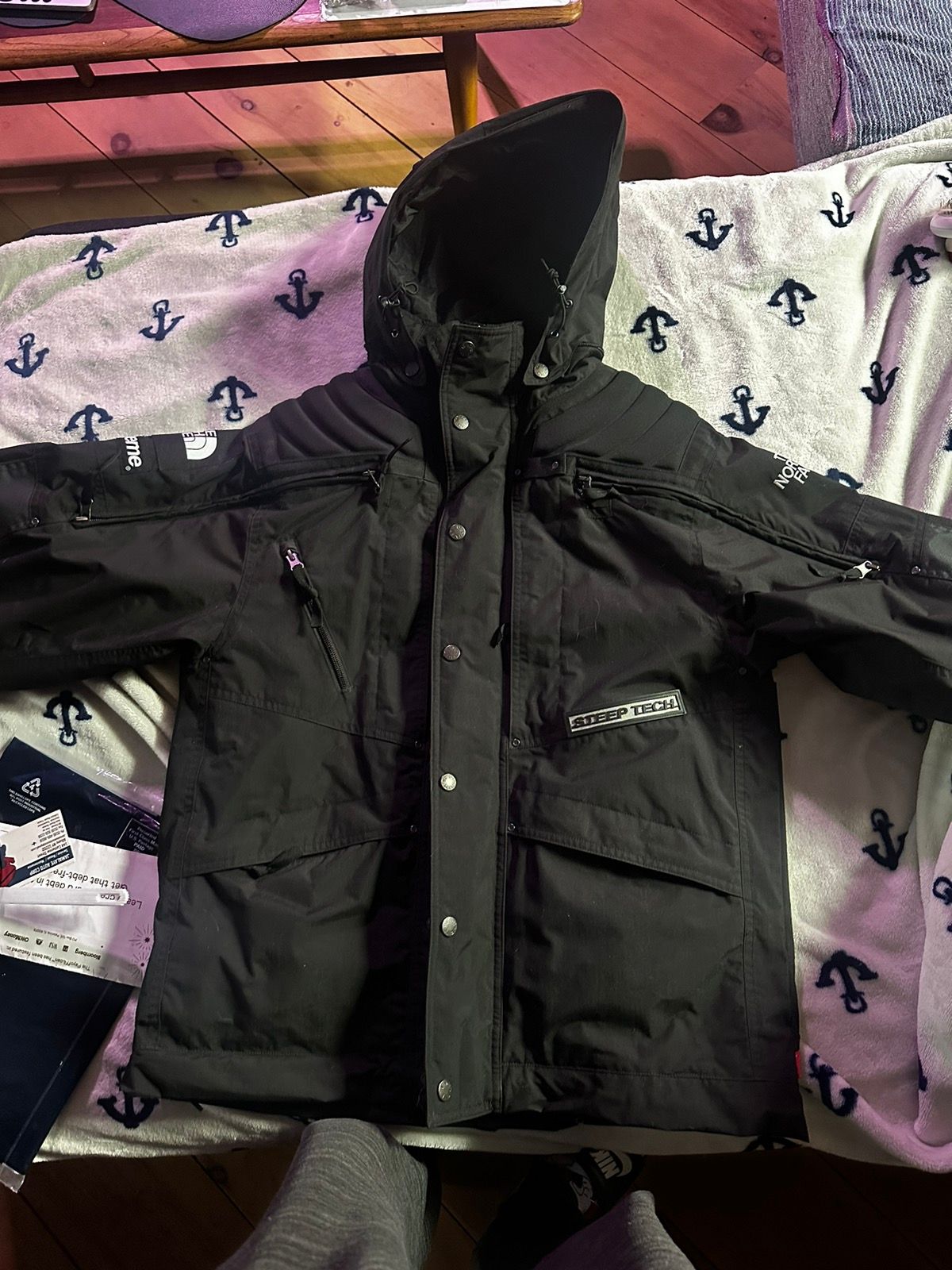 Pre-owned Supreme X The North Face Supreme North Face Steep Tech Jacket In Black