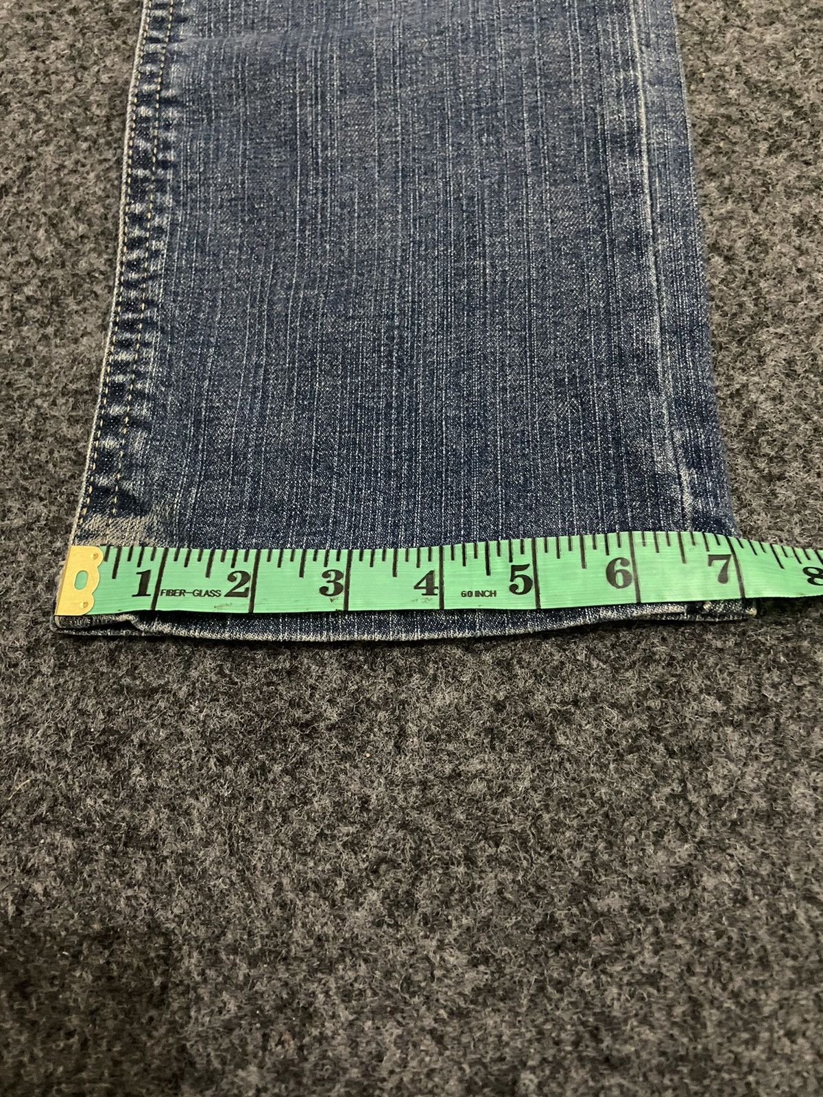 Japanese Brand Vintage Y2K Natural fit strectch denim pants flare Size 26" / US 2 / IT 38 - 14 Thumbnail