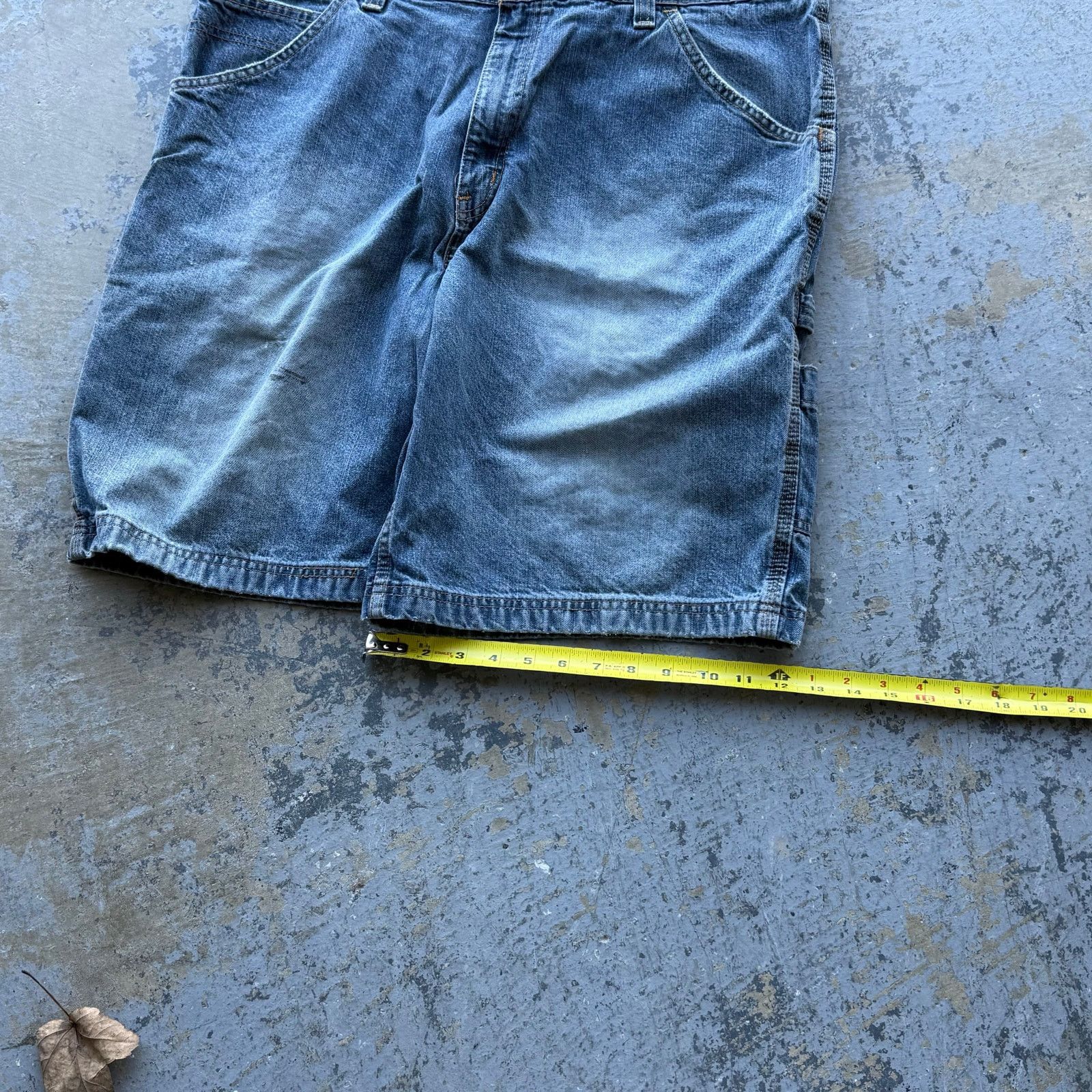Faded Glory Vintage Y2K Loose Fit Denim Carpenter Jorts Sz 38 Size US 38 / EU 54 - 6 Thumbnail