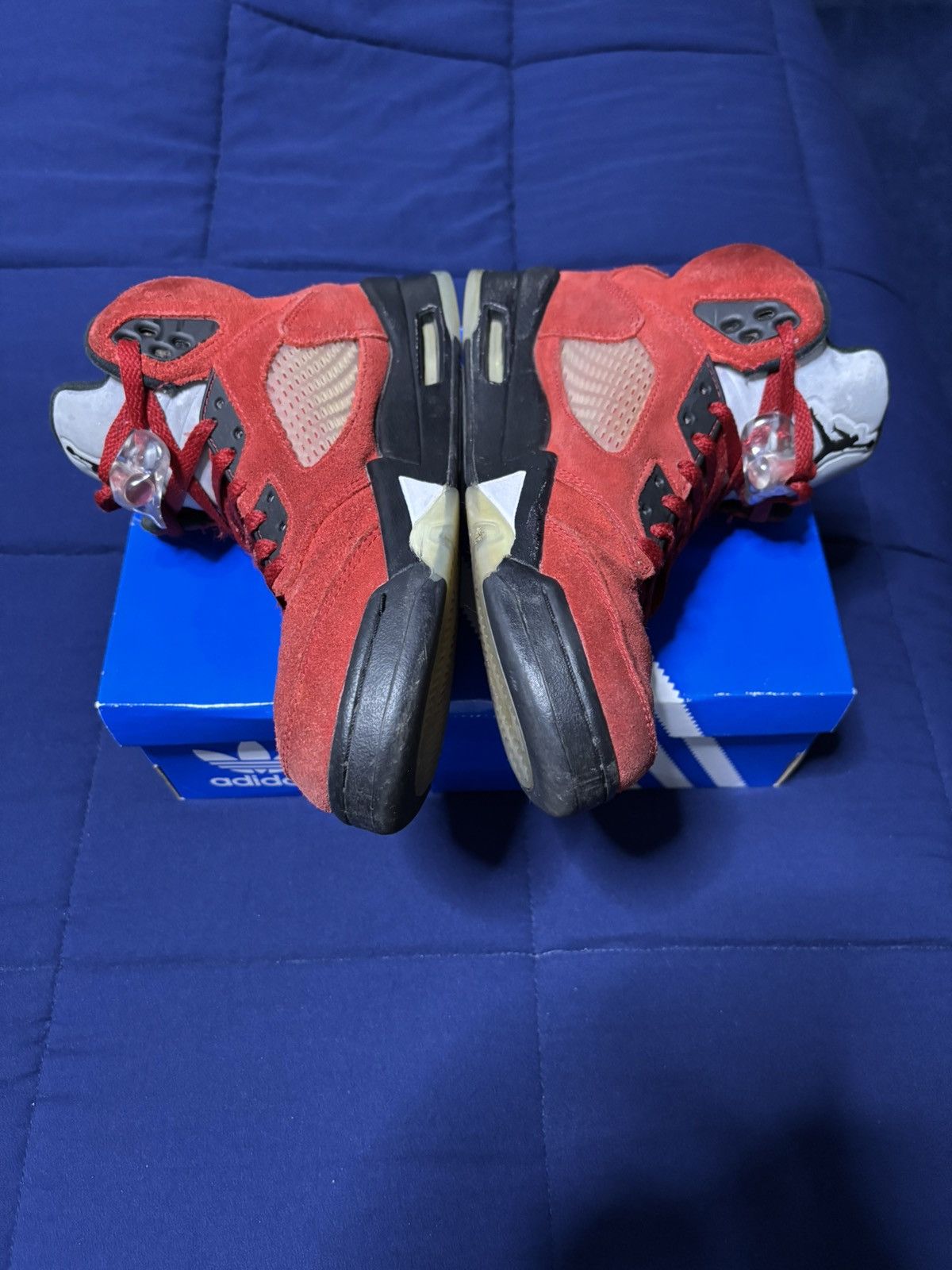 Jordan Brand Jordan 5 Retro Raging Bull 2021 Size 8.5 Size US 8.5 / EU 41-42 - 4 Thumbnail