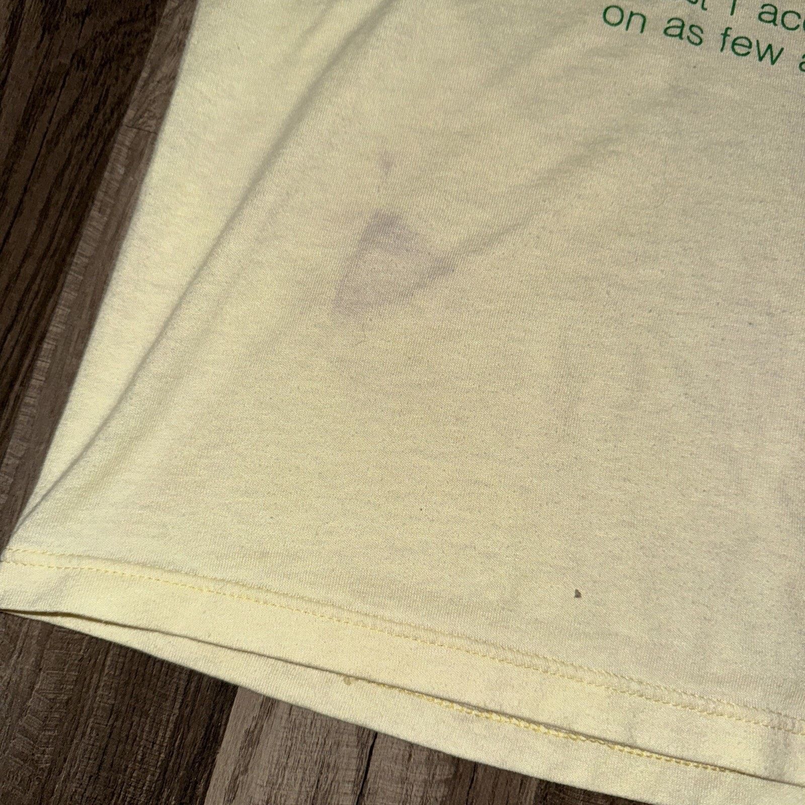 Jerzees Single Stitch Girl Scout T-Shirt Yellow XL 22x26.5 Jerszees Size US XL / EU 56 / 4 - 4 Thumbnail