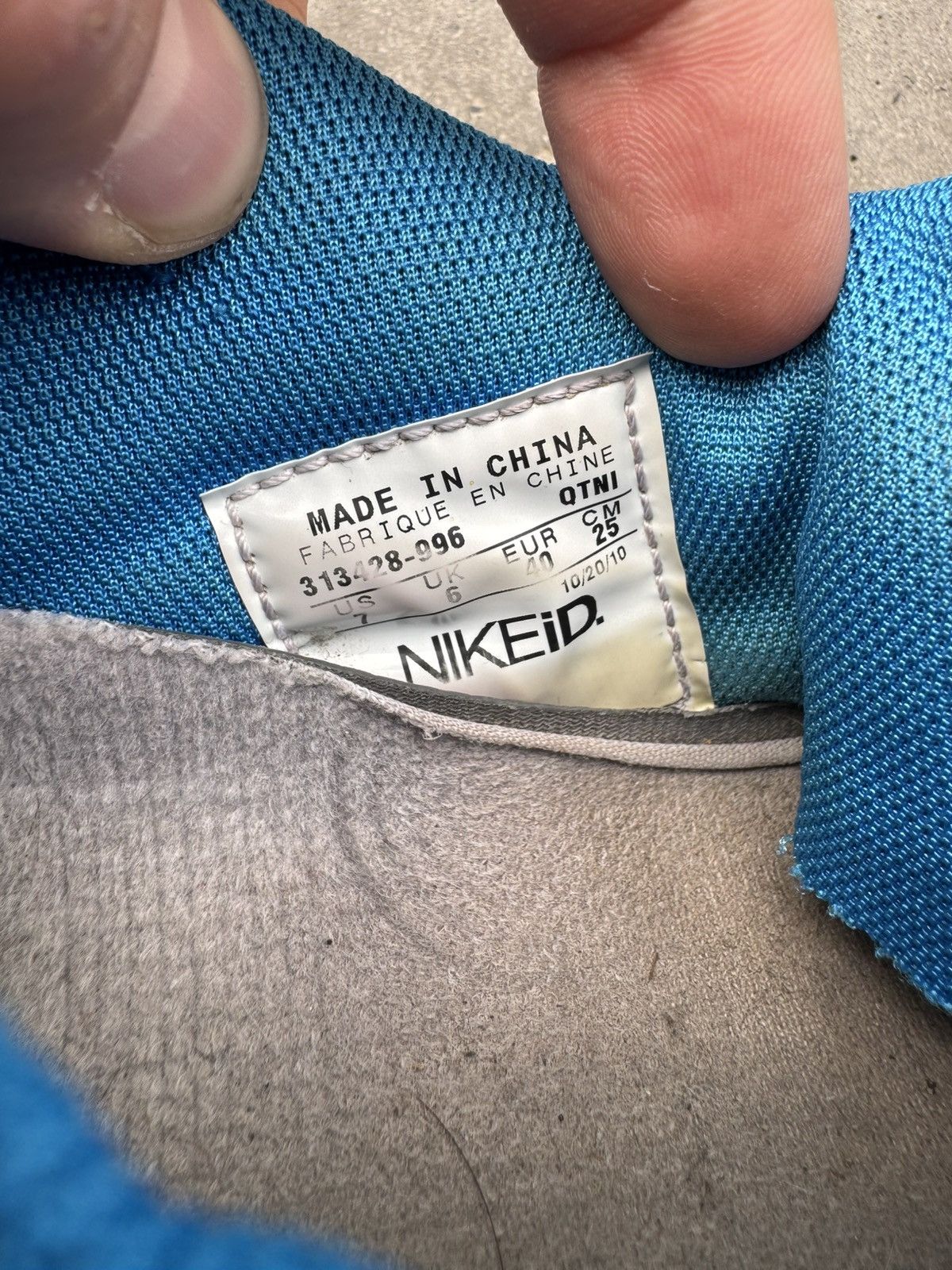 Nike × Vintage 1/1 VINTAGE Nike ID Shox Sneakers Running shoes Size US 7 / EU 40 - 7 Thumbnail