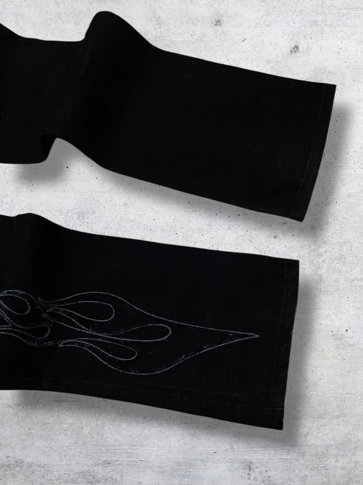 Japanese Brand VINTAGE 11 11 MADE IN USA OG TRIBAL TATTOO SUEDE DENIM 90S Size US 30 / EU 46 - 12 Thumbnail