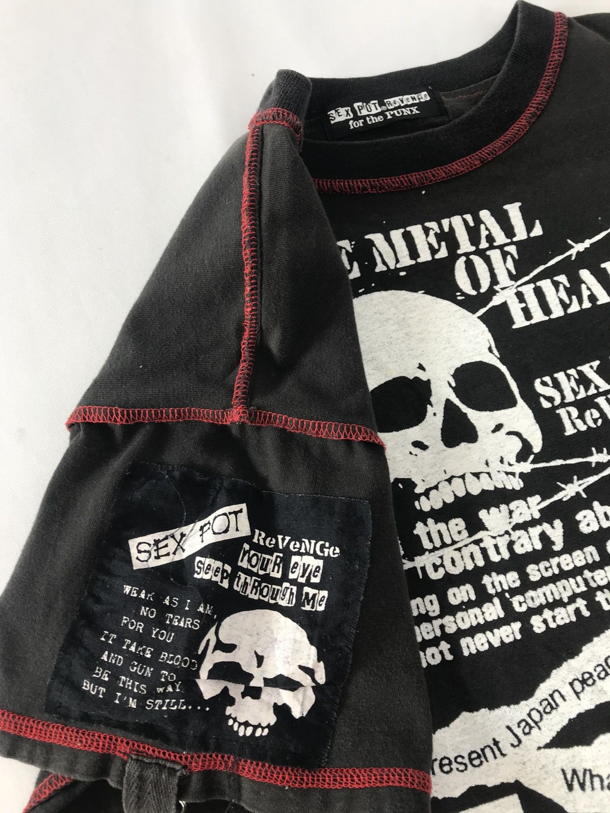 Sex Pot ReVeNGe Sex Pot Revenge For The Punk The Metal Of The Heart Printed Size US M / EU 48-50 / 2 - 5 Thumbnail