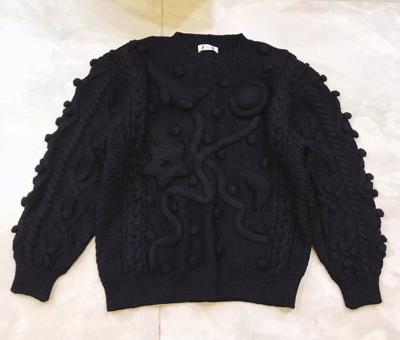 Issey Miyake Issey Miyake Navy blue sweater Size M / US 6-8 / IT 42-44 - 2 Thumbnail