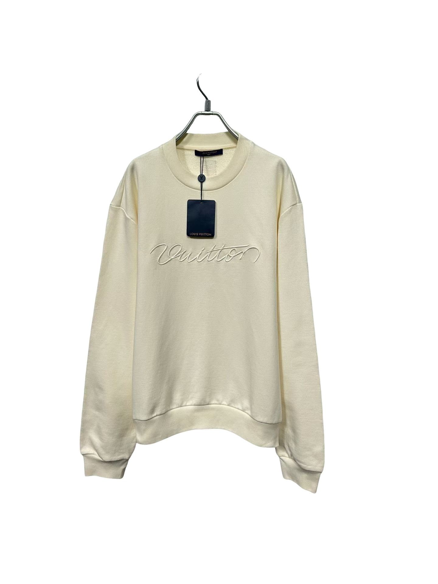 Louis Vuitton Louis Vuitton Script Logo Sweatshirt XL Size US XL / EU 56 / 4 - 1 Thumbnail