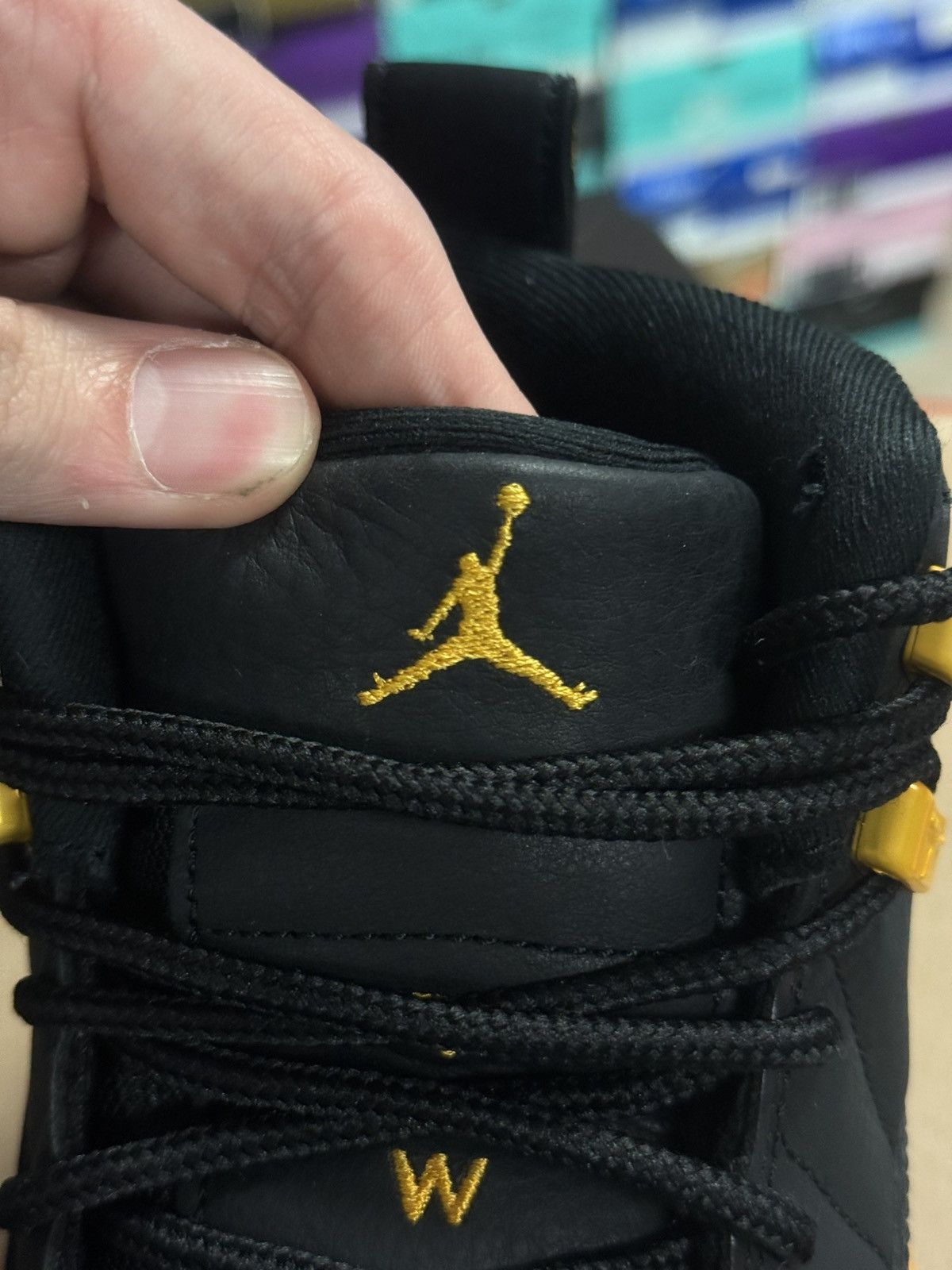 Jordan Brand × Nike Jordan 12 Black Taxi Size 8 🧼 W BOX (2022) Size US 8 / EU 41 - 9 Thumbnail