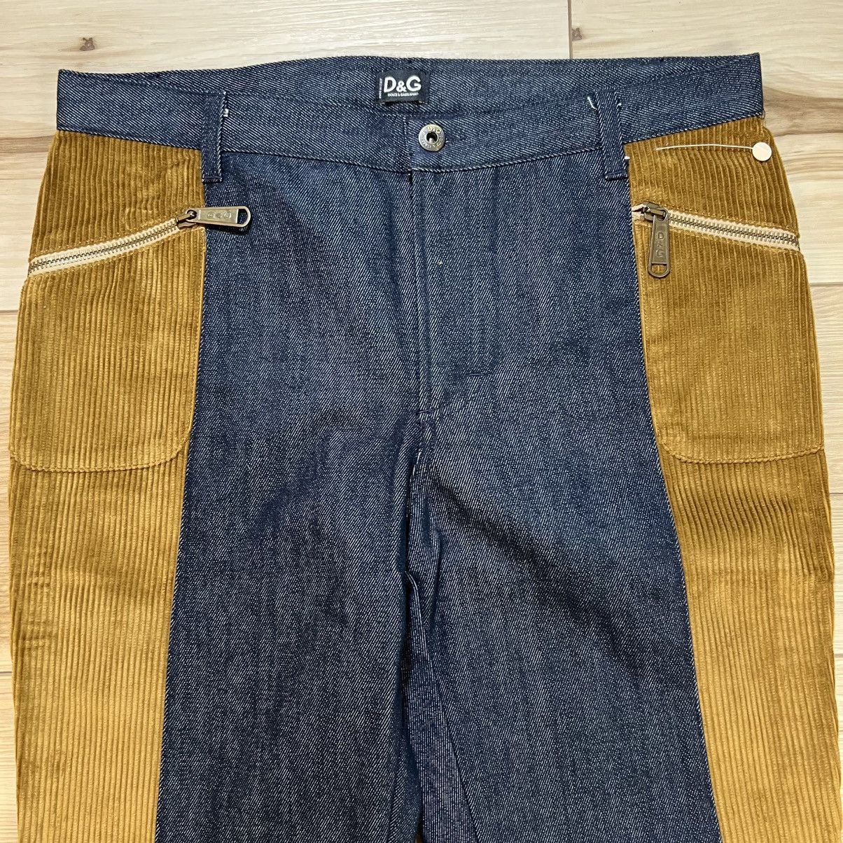 Dolce & Gabbana Dolce & Gabbana Corduroy Denim Pants Size 34" / US 12 / IT 48 - 2 Thumbnail
