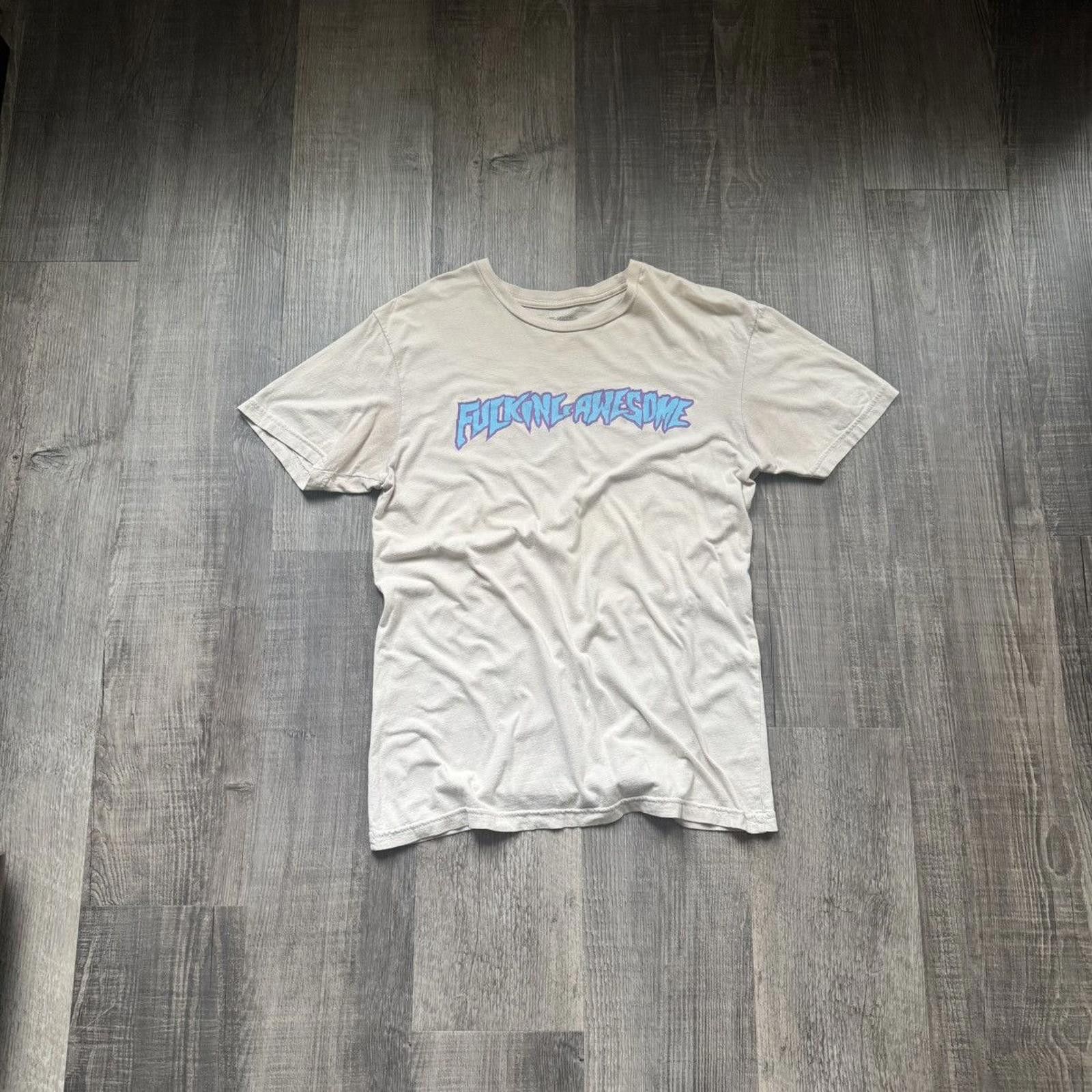Fucking Awesome FUCKING AWESOME • VNTG "Tan" Tee (M) Size US M / EU 48-50 / 2 - 2 Thumbnail