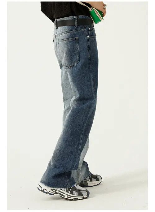Other Men's tie-dye gradient flared casual jeans Size US 32 / EU 48 - 4 Thumbnail