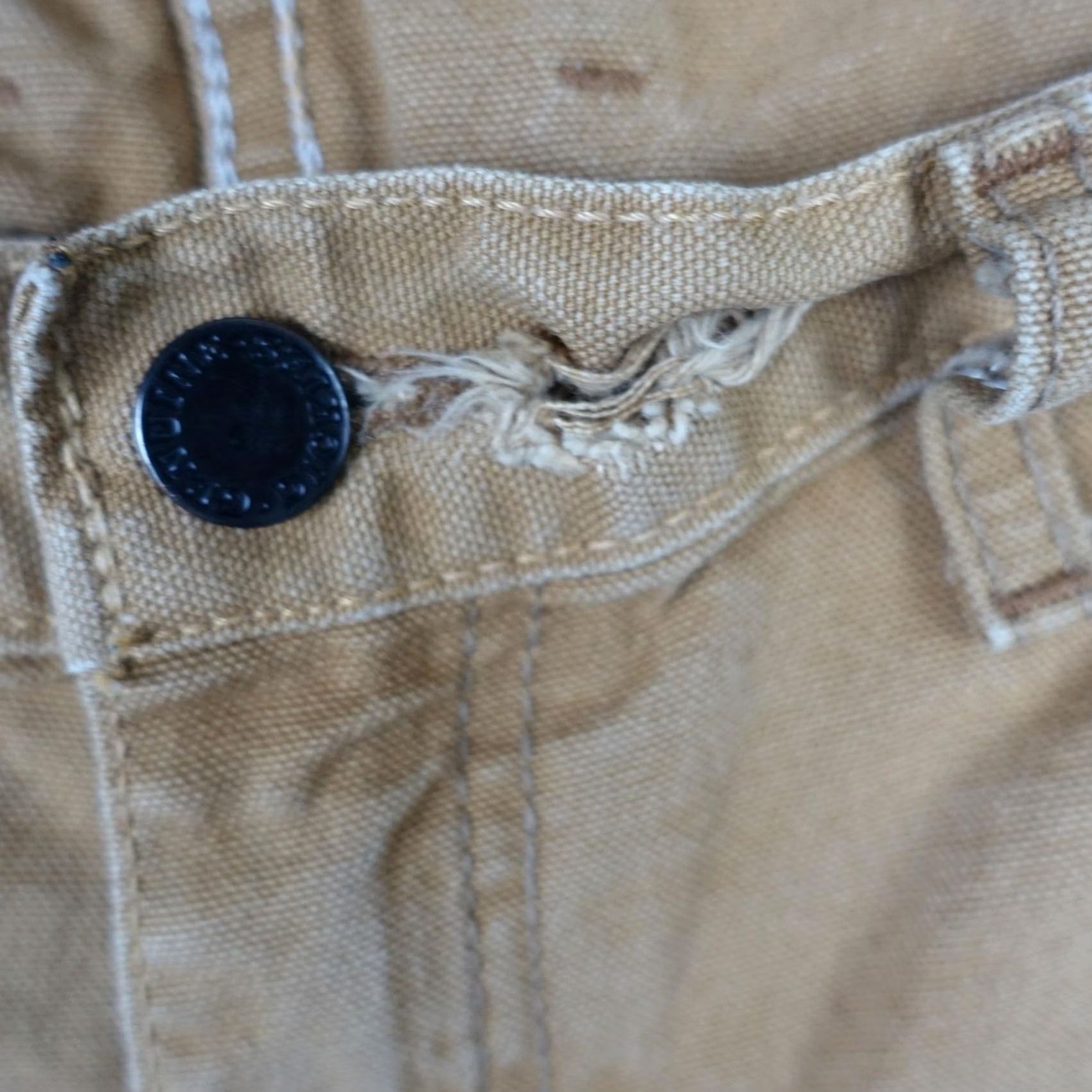 Dickies Dickies Cargo Shorts Mens 36 Brown Canvas Workwear Carpenter Paint VTG Y2K Cargo Shorts Mens 36 Brown Canvas Workwear Dickies Size US 36 / EU 52 - 2 Thumbnail