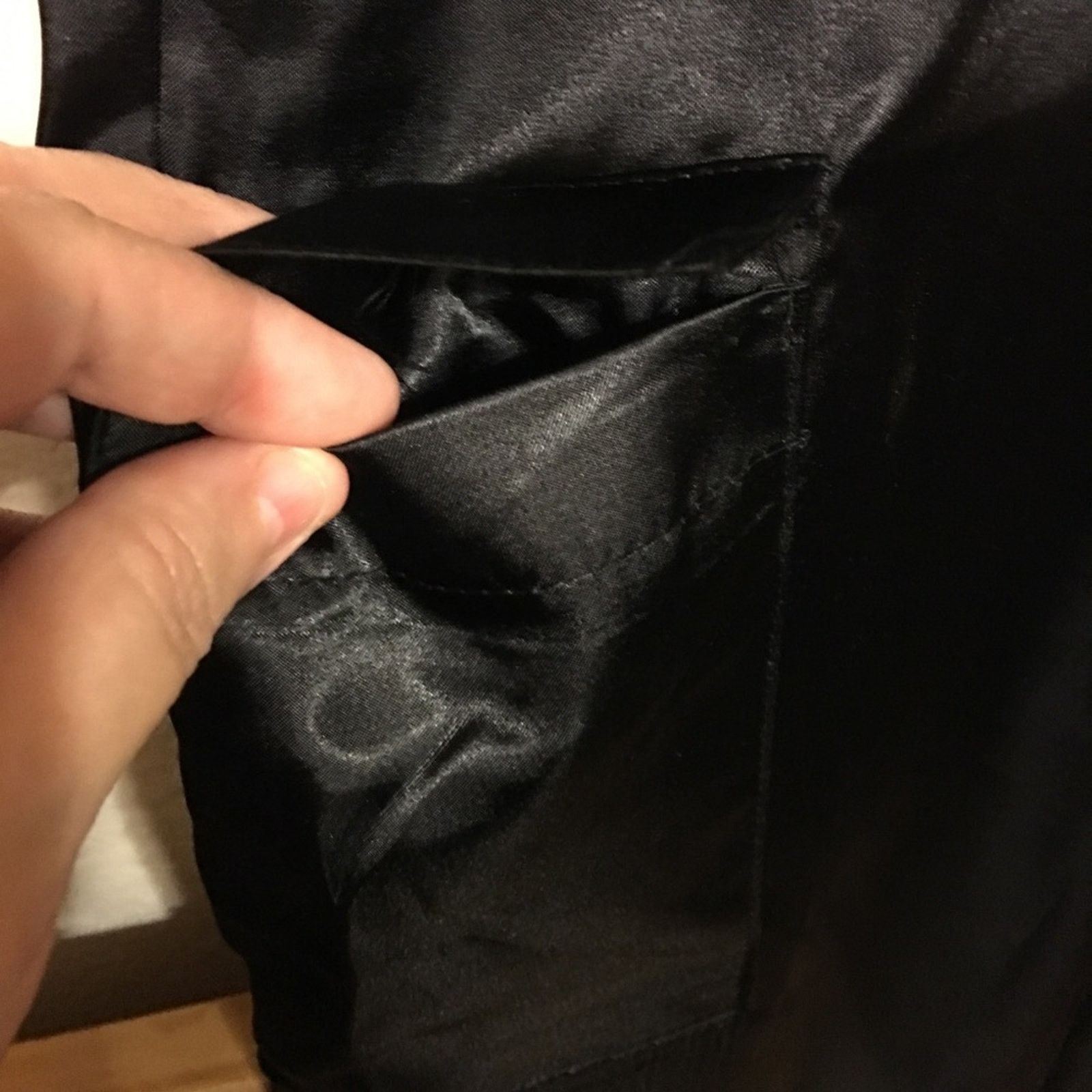 Other Madison & Co black satin pants 12 Size 34" / US 12 / IT 48 - 4 Thumbnail