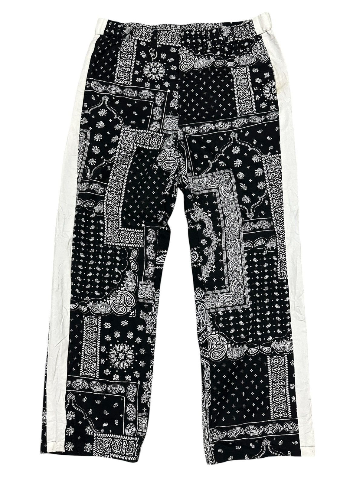Japanese Brand × monkey time 🔥🔥🔥Monkey Time Paisleys Pants / Trousers Size US 35 - 1 Thumbnail