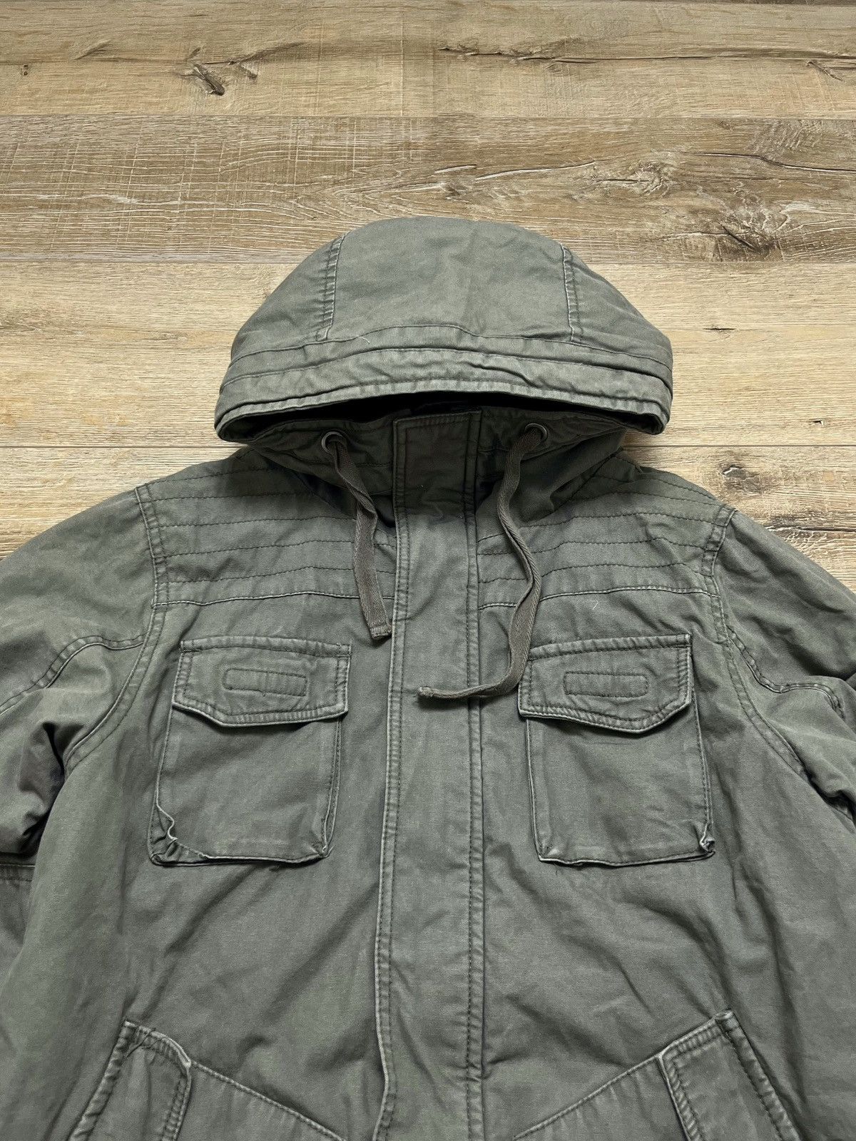 Japanese Brand Kanye West Playboi Carti Balenciaga Style Cargo Jacket 90s Size US M / EU 48-50 / 2 - 2 Thumbnail
