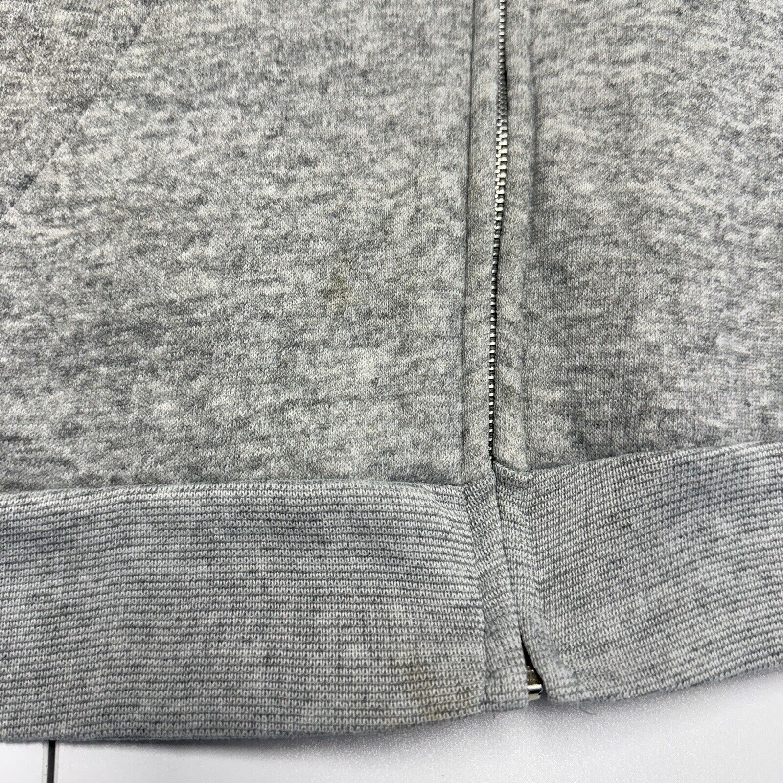 Vintage Vintage 90s Gray Hoodie Mens 2XL Full Zip Sweatshirt Redston Size US XXL / EU 58 / 5 - 5 Thumbnail