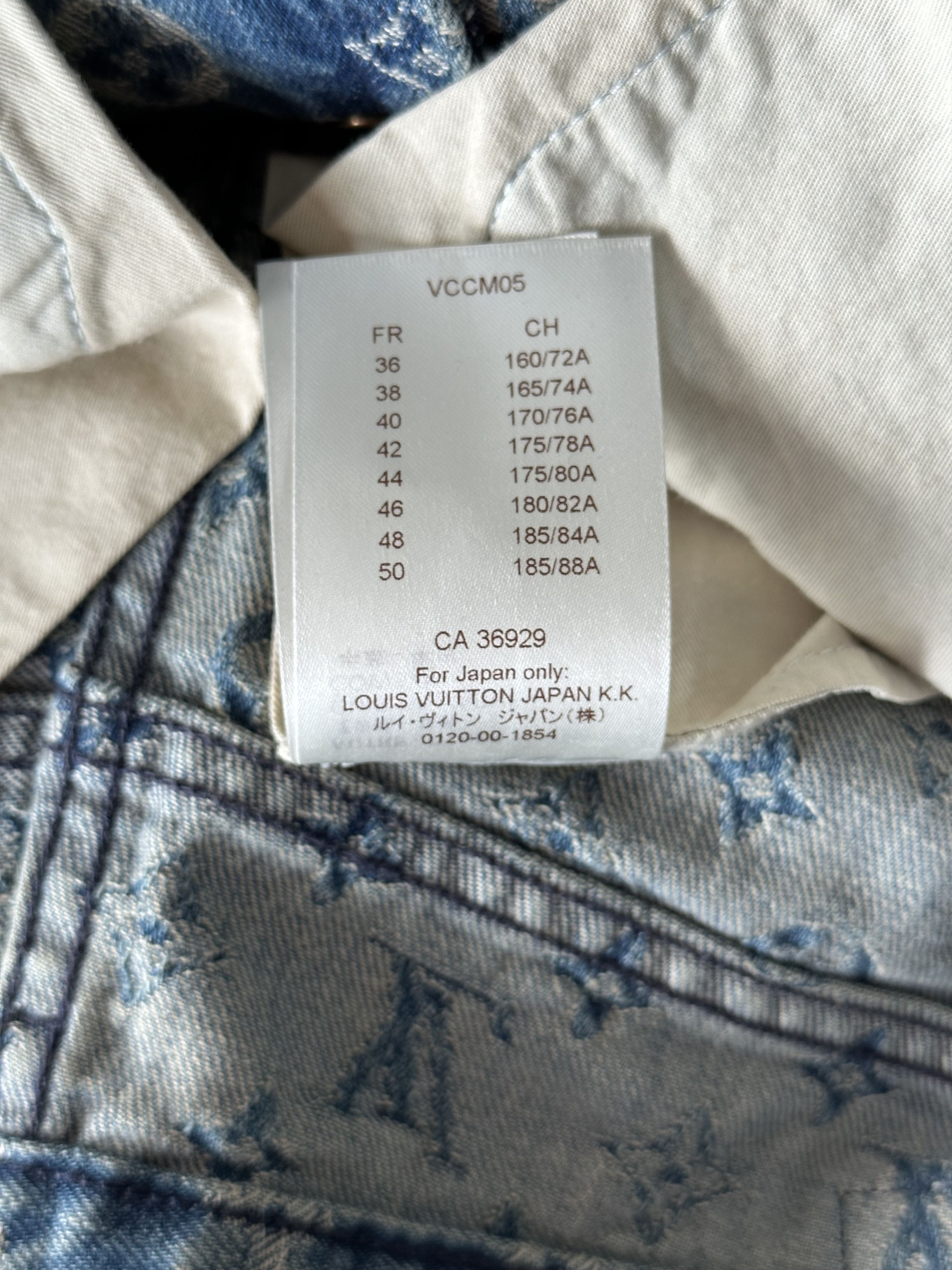Louis Vuitton Louis Vuitton Supreme Blue Monogram Jeans Size US 33 - 6 Thumbnail