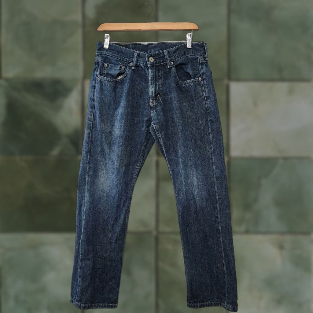 Levi's Levi's 559 Jeans Mens 30x30 Blue Dark Wash Denim Straight Work 5-Pocket Regular Fit Vintage No Size US 30 / EU 46 - 1 Thumbnail
