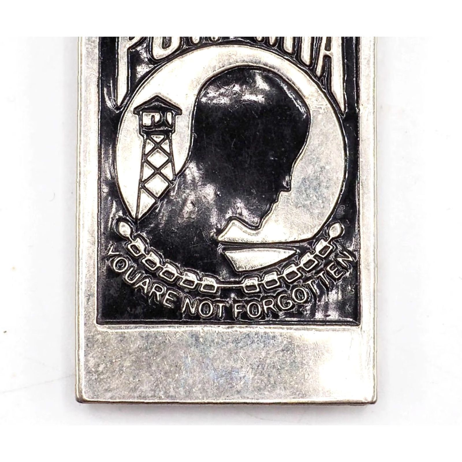Vintage VINTAGE Hadley Metal Money Clip POW-MIA Men Money Clip Gold POW-MIA 80s 90s Gift Size ONE SIZE - 3 Thumbnail