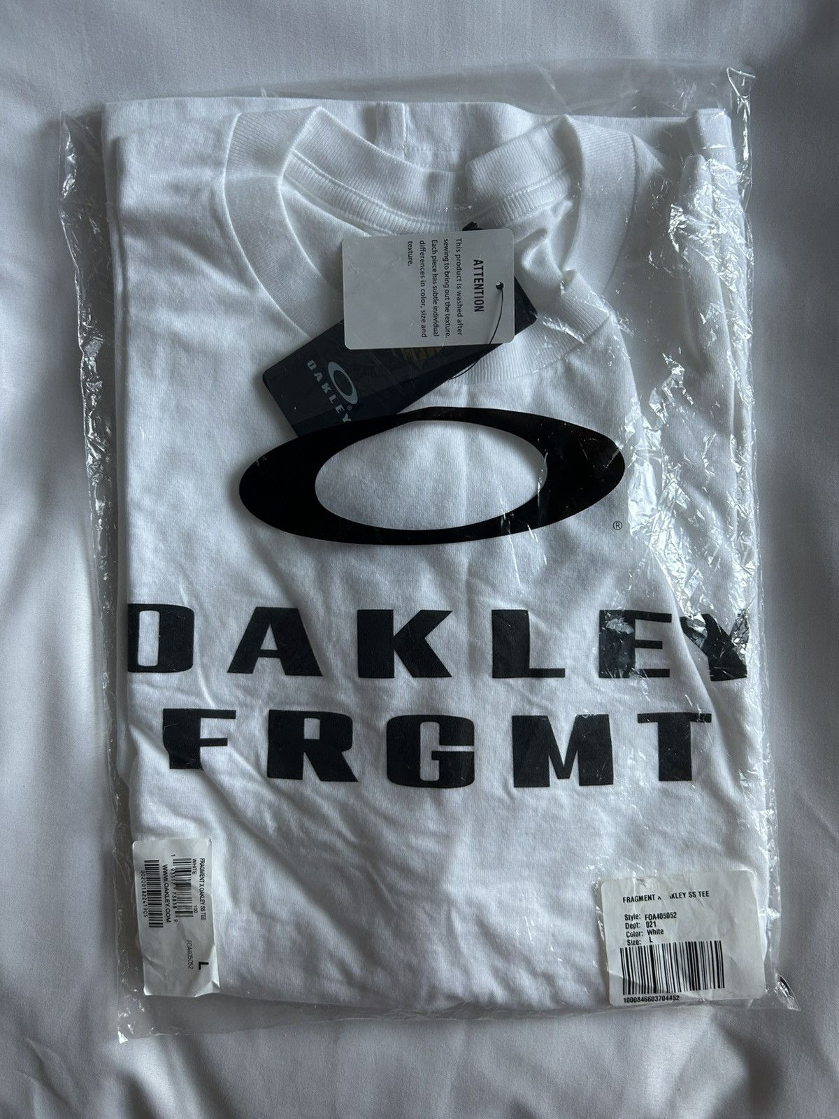 Fragment Design × Oakley Oakley Fragment SS Tee Made in Japan Size US L / EU 52-54 / 3 - 11 Thumbnail