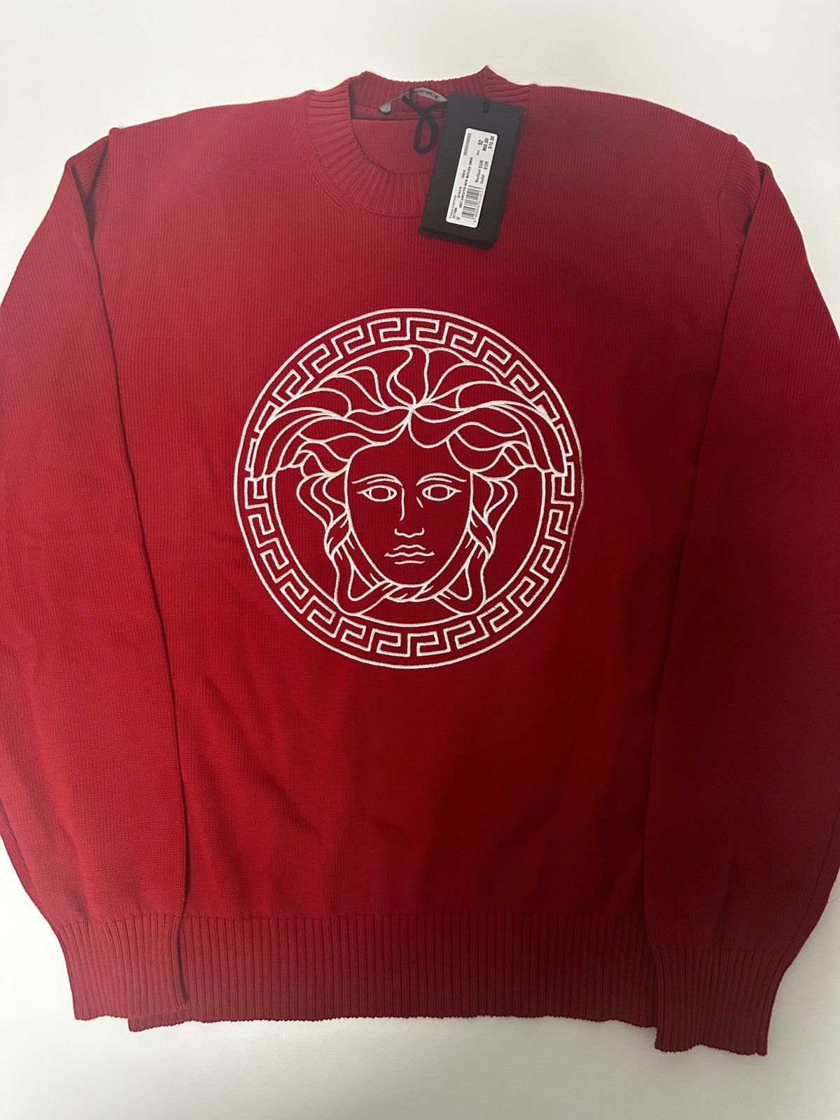 Versace Versace Red Sweatshirt Size US XL / EU 56 / 4 - 2 Thumbnail