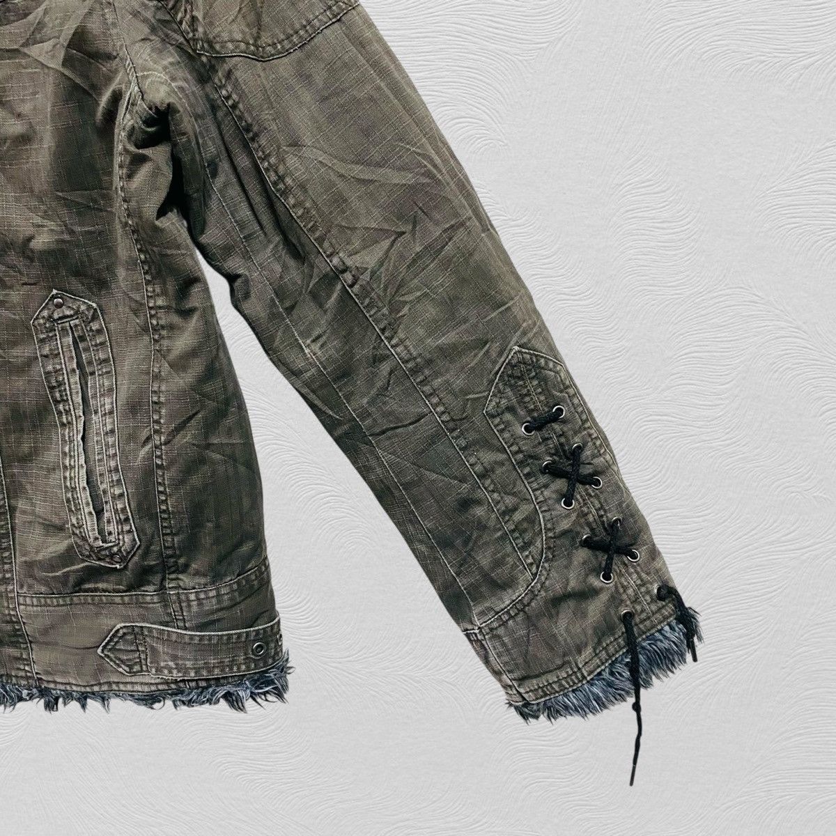 Hysteric Glamour Create barefoot tactical lace up jacket japanese brand Size US L / EU 52-54 / 3 - 6 Thumbnail