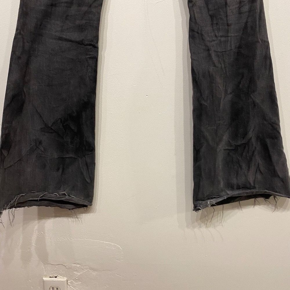 Frame Frame denim Le High Flare Tierra Black Western Boho Jeans Size 27" / US 4 / IT 40 - 3 Thumbnail