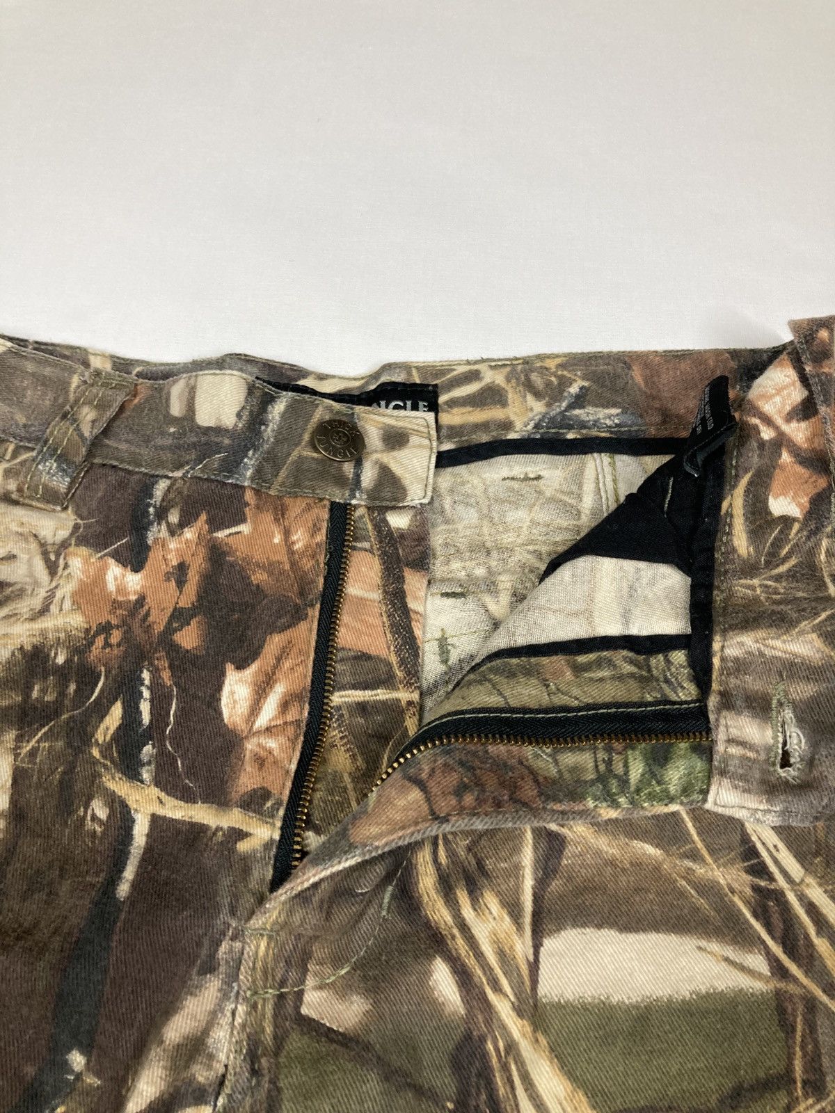 Realtree Vintage Real Tree Thick Jungle Camo Cargo Pants Size US 32 / EU 48 - 4 Thumbnail