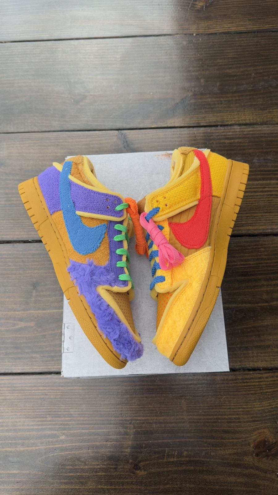 Cactus Plant Flea Market × Nike Nike x CPFM Cactus Plant Flea Market Swamp Sponge Dunk Size US 10 / EU 43 - 6 Thumbnail