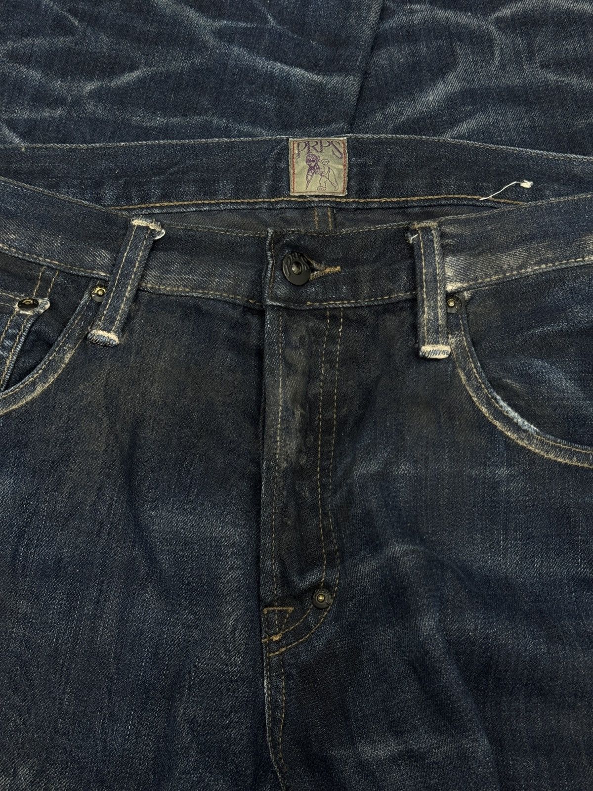 Prps PRPS DENIM PAINTED FADED PANTS SIZE : 34 Size US 34 / EU 50 - 10 Thumbnail