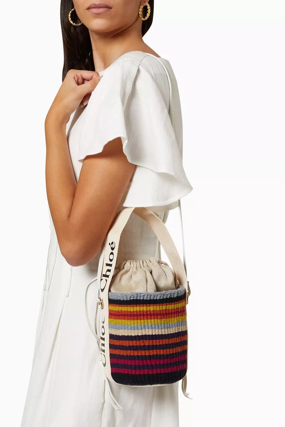Chloe oc11z0525 Size: OS / Small Woody Bucket Bag in Multicolor Size ONE SIZE - 2 Thumbnail