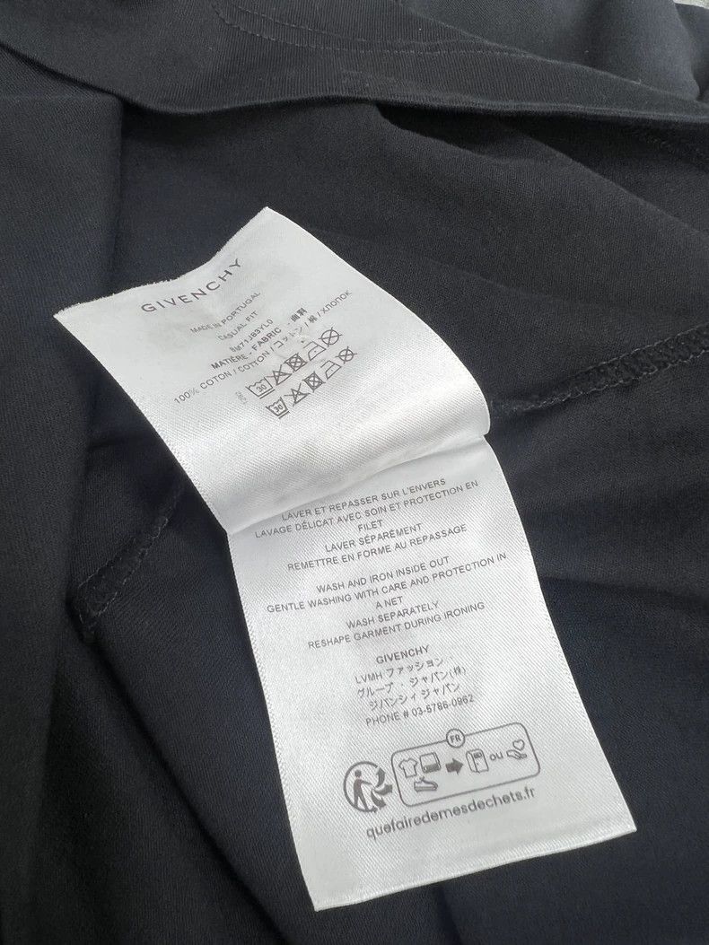 Givenchy Givenchy 24 wheat logo embroidered T-shirt Size US XL / EU 56 / 4 - 1 Thumbnail