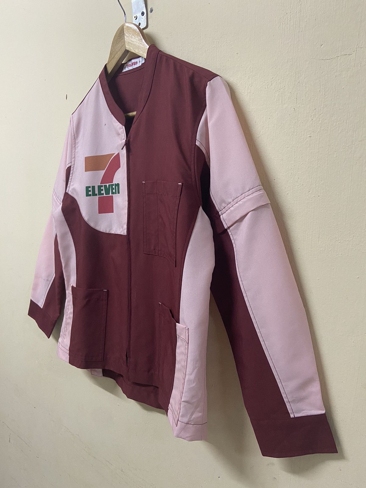 Japanese Brand × Vintage Vintage 7Eleven Uniform Zipper Short/Long Shirt Size US M / EU 48-50 / 2 - 3 Thumbnail